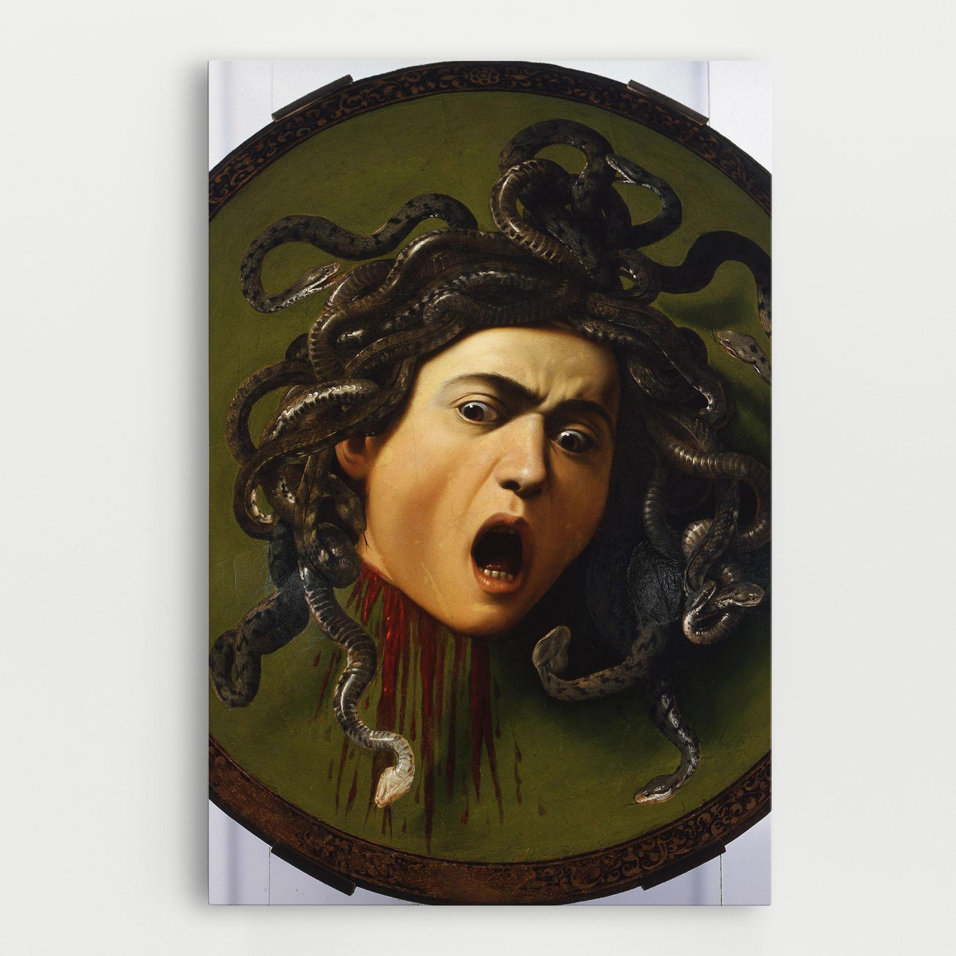 Tablou Canvas Caravaggio Medusa mockup 0