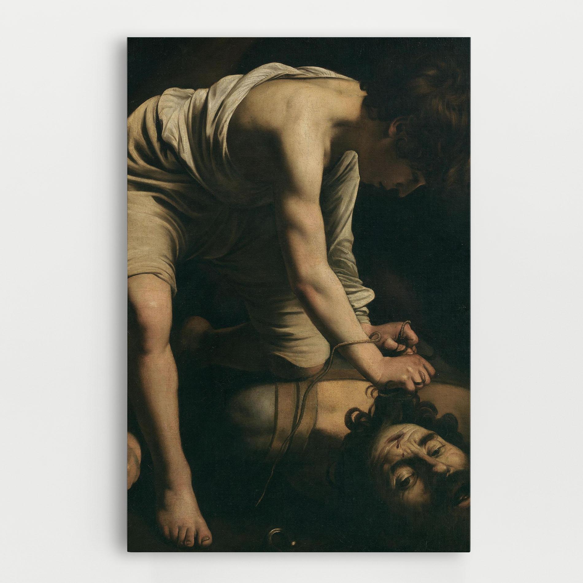 Tablou Canvas David And Goliath mockup 0