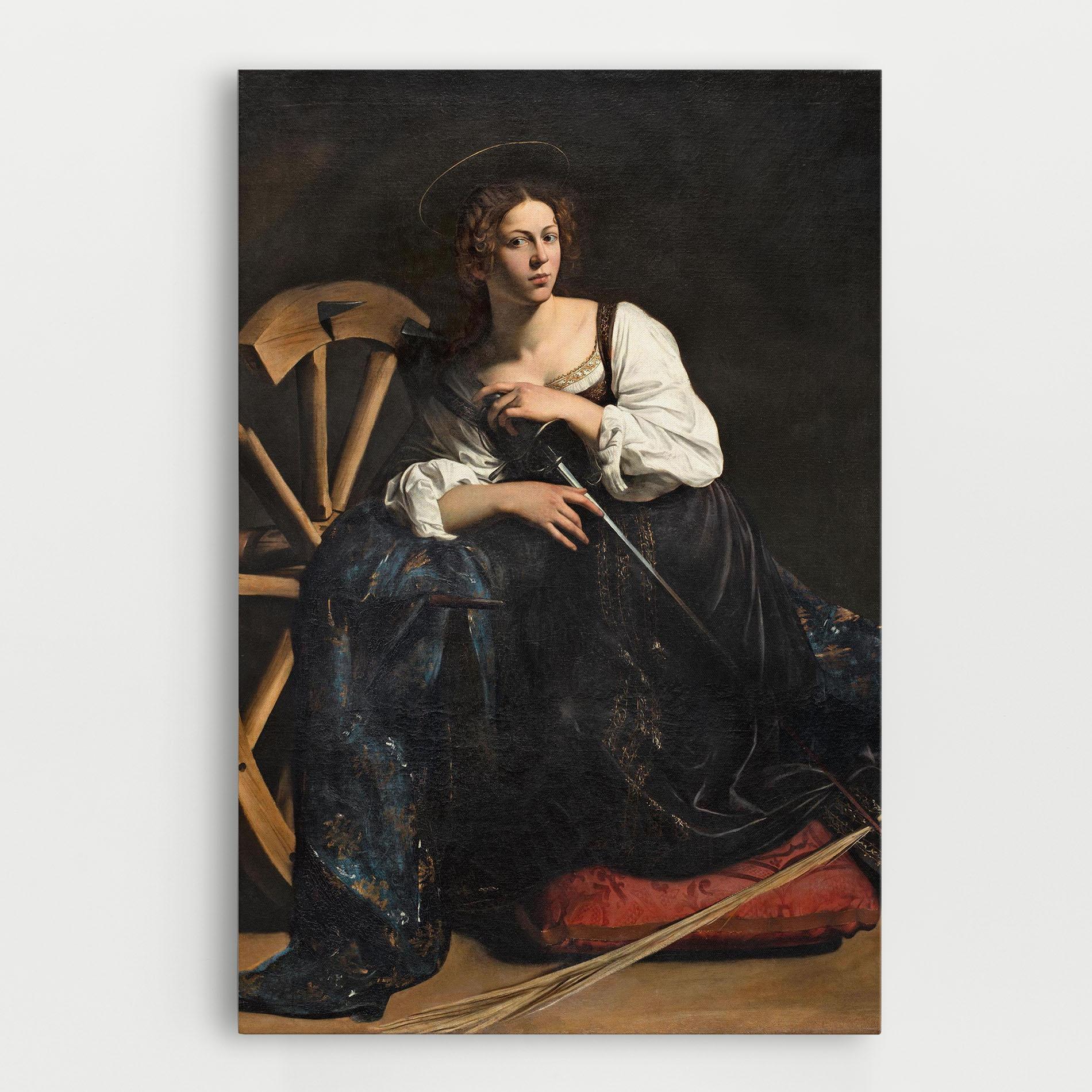 Tablou Canvas Saint Catherine Of Alexandria mockup 0