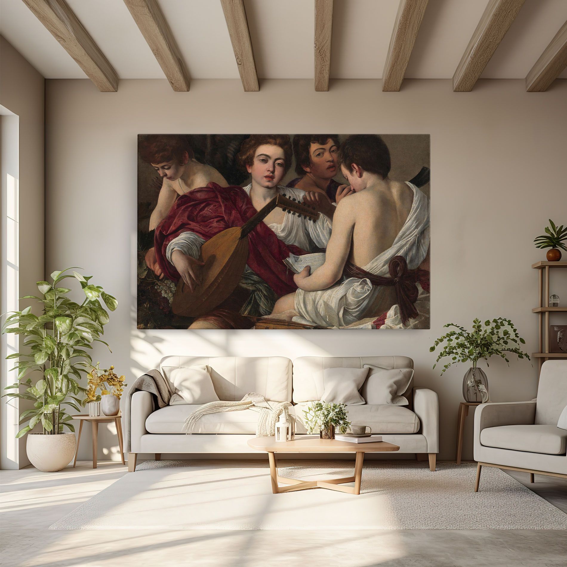 Caravaggio Musici mockup 6