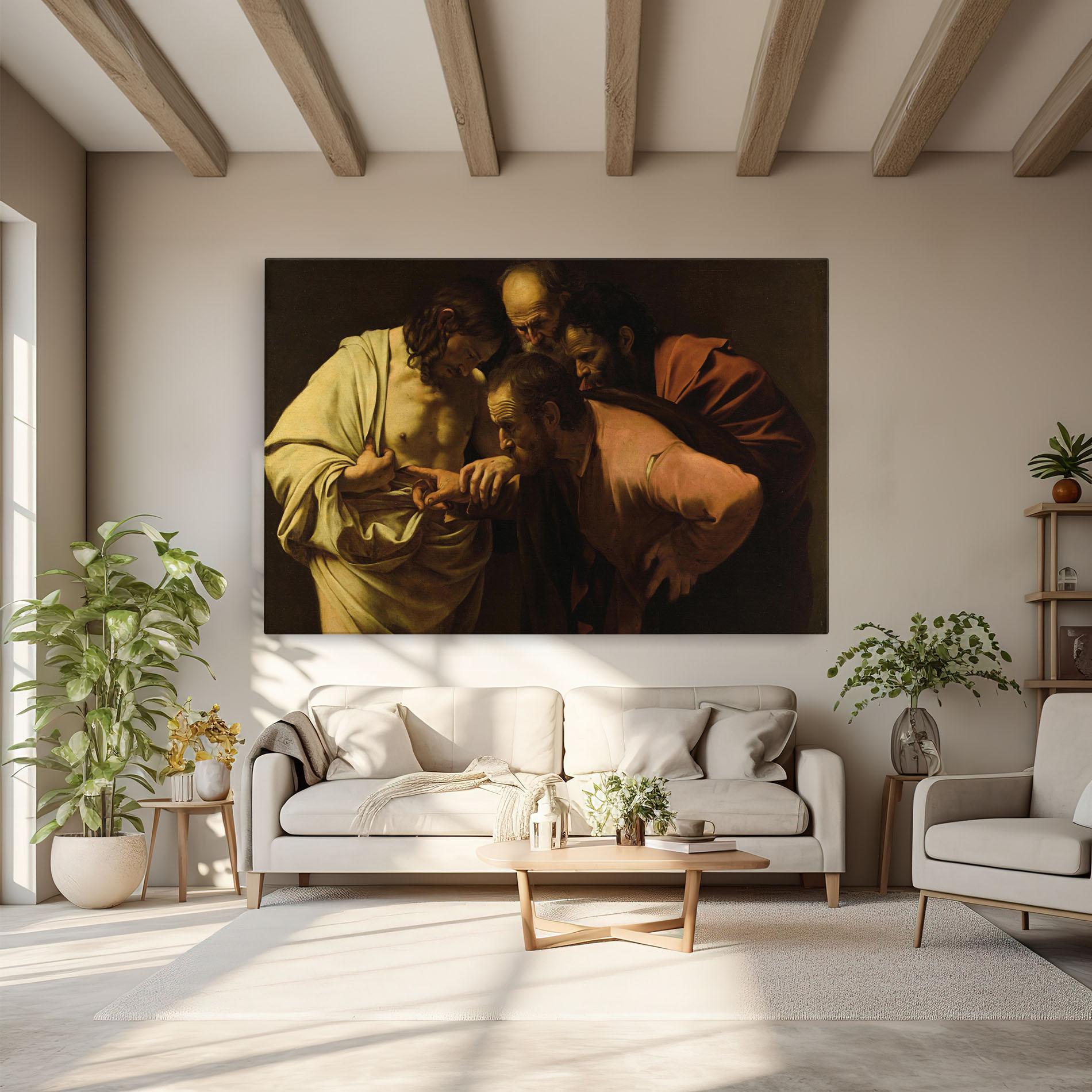 Tablou Canvas Der Unglaubige Thomas mockup 6