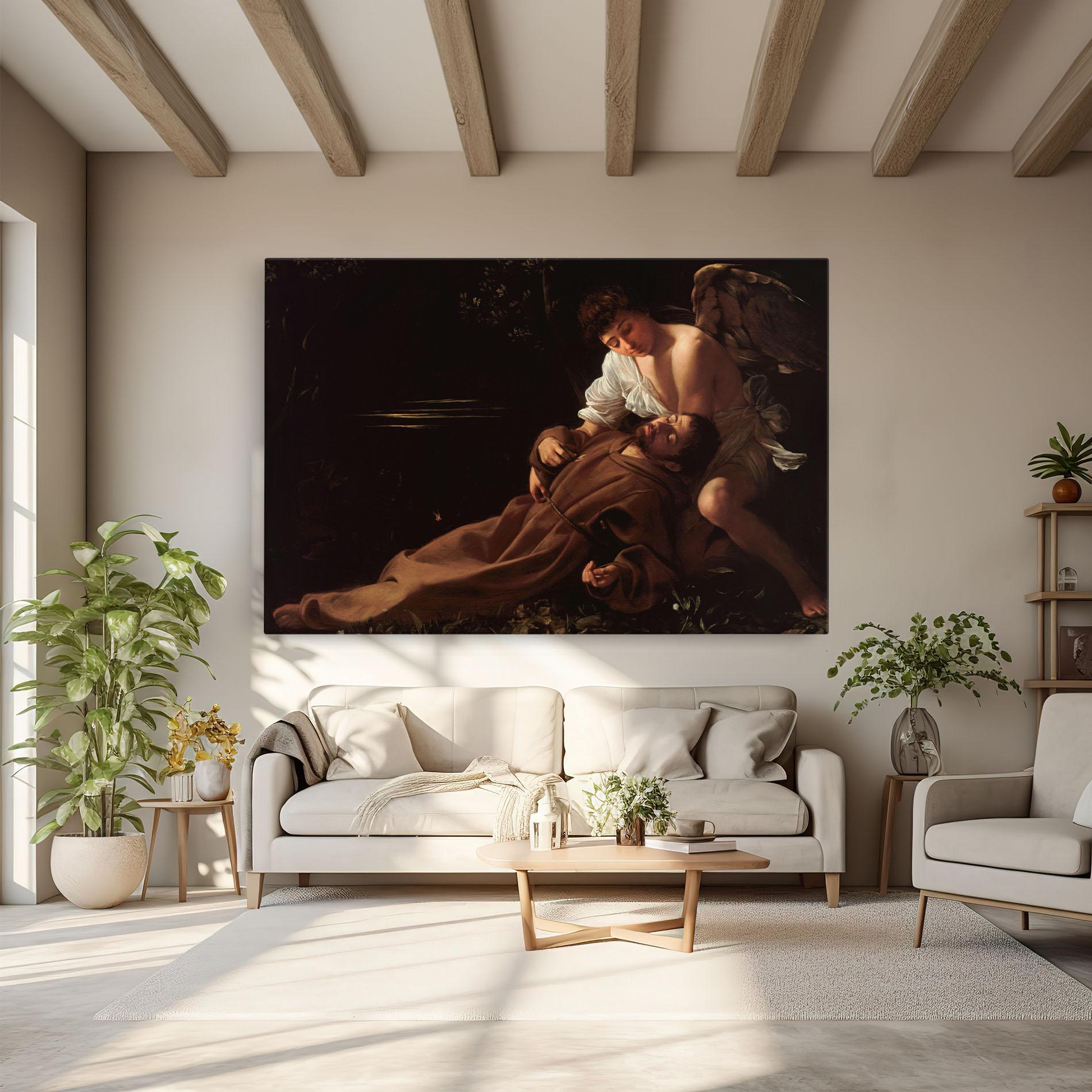 Tablou Canvas Francis Of Assisi In Ecstasy mockup 6