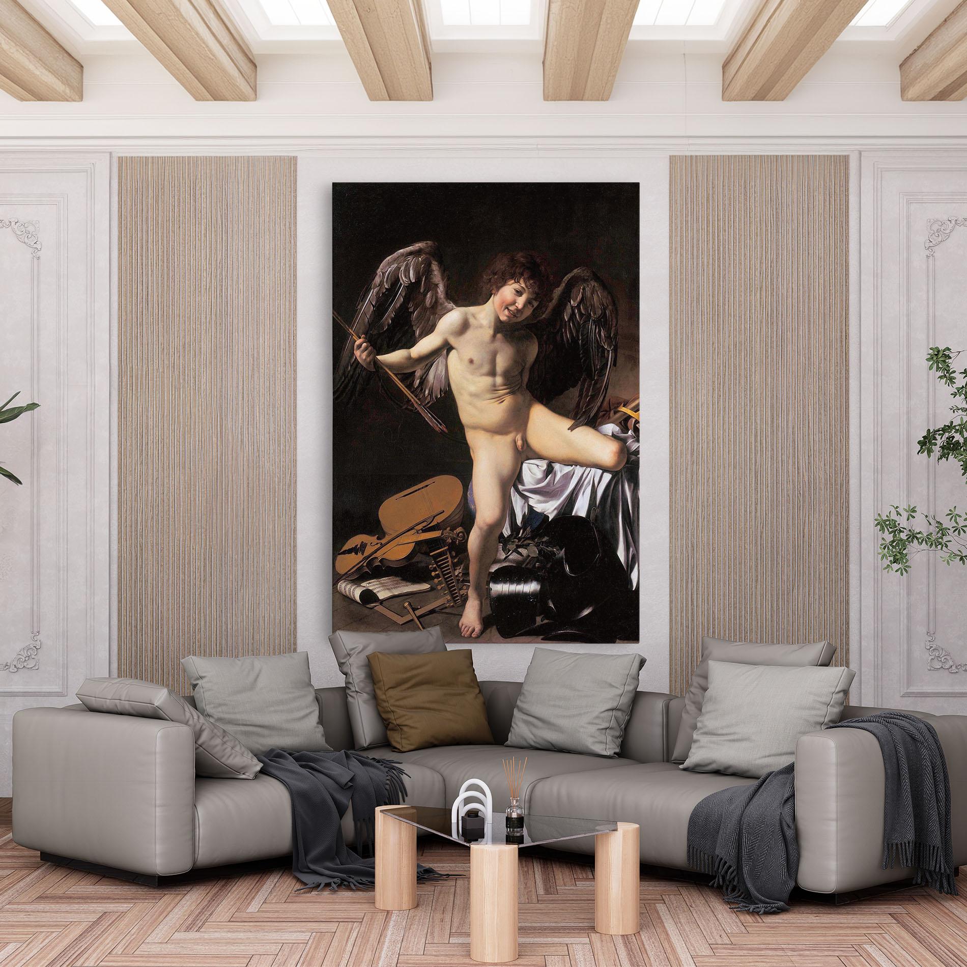 Tablou Canvas Amor Vincet Omnia mockup 6