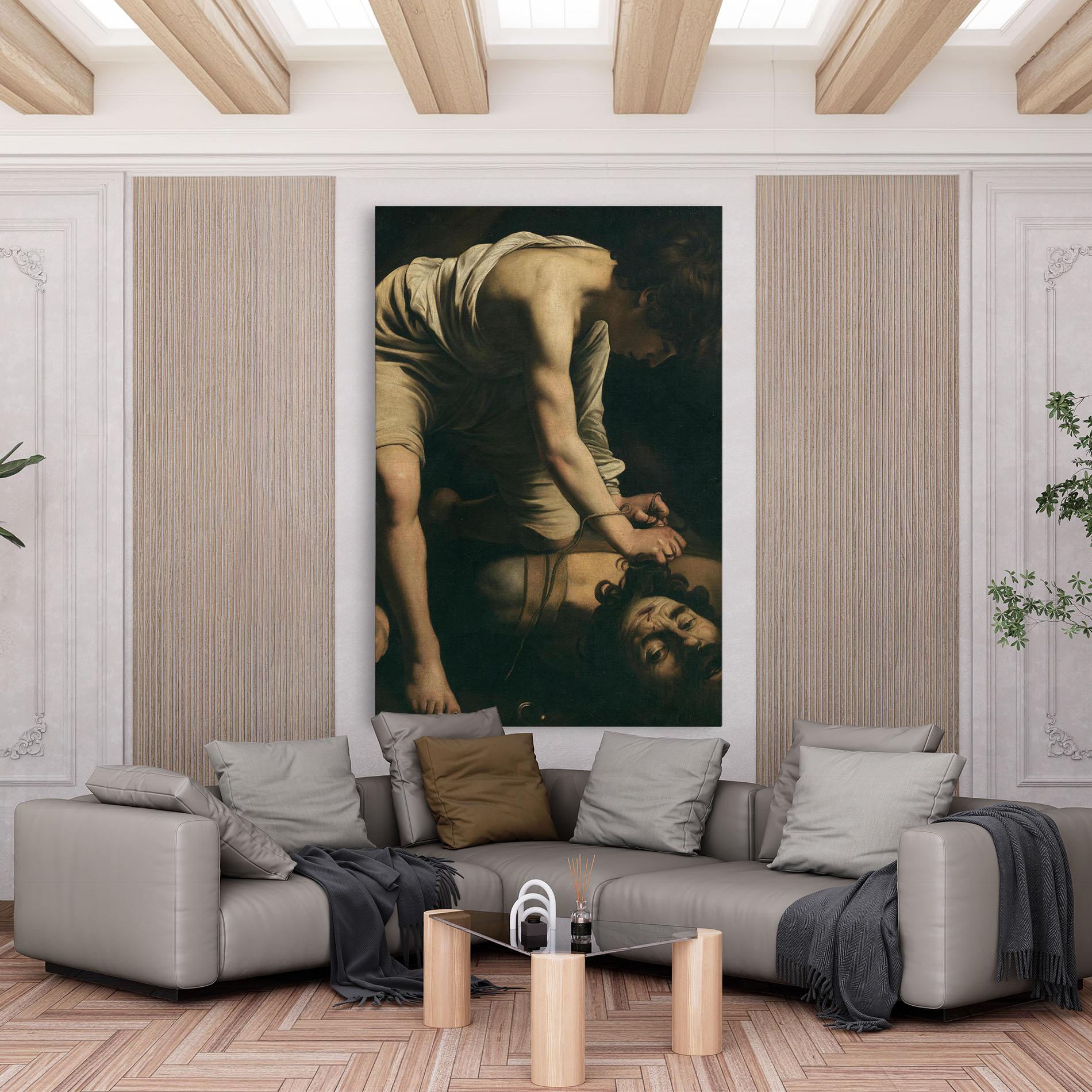 Tablou Canvas David And Goliath mockup 6