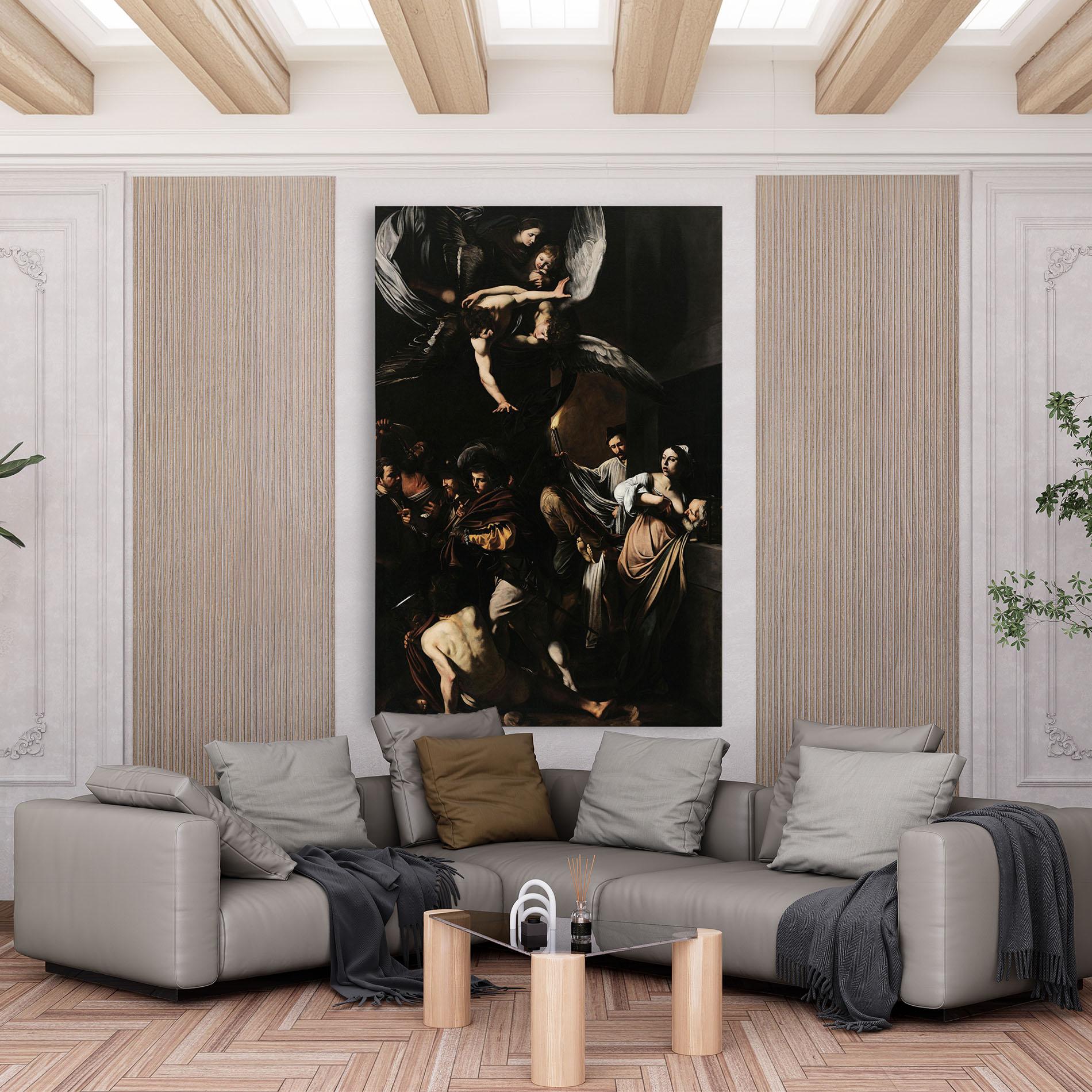 Tablou Canvas Sette Opere Di Misericordia mockup 6