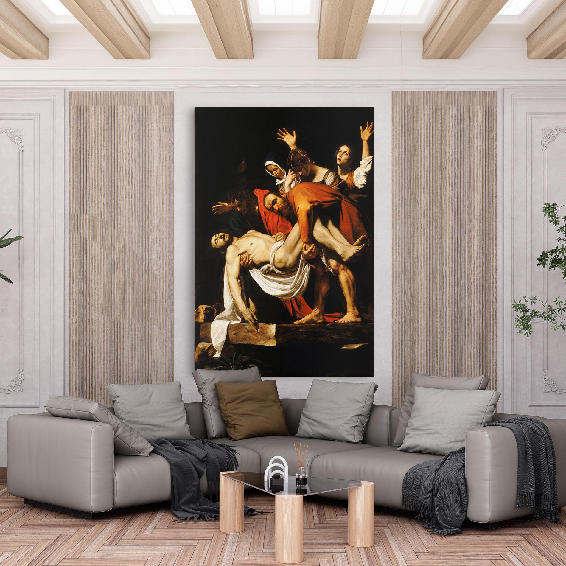 Tablou Canvas The Entombment Of Christ mockup 6