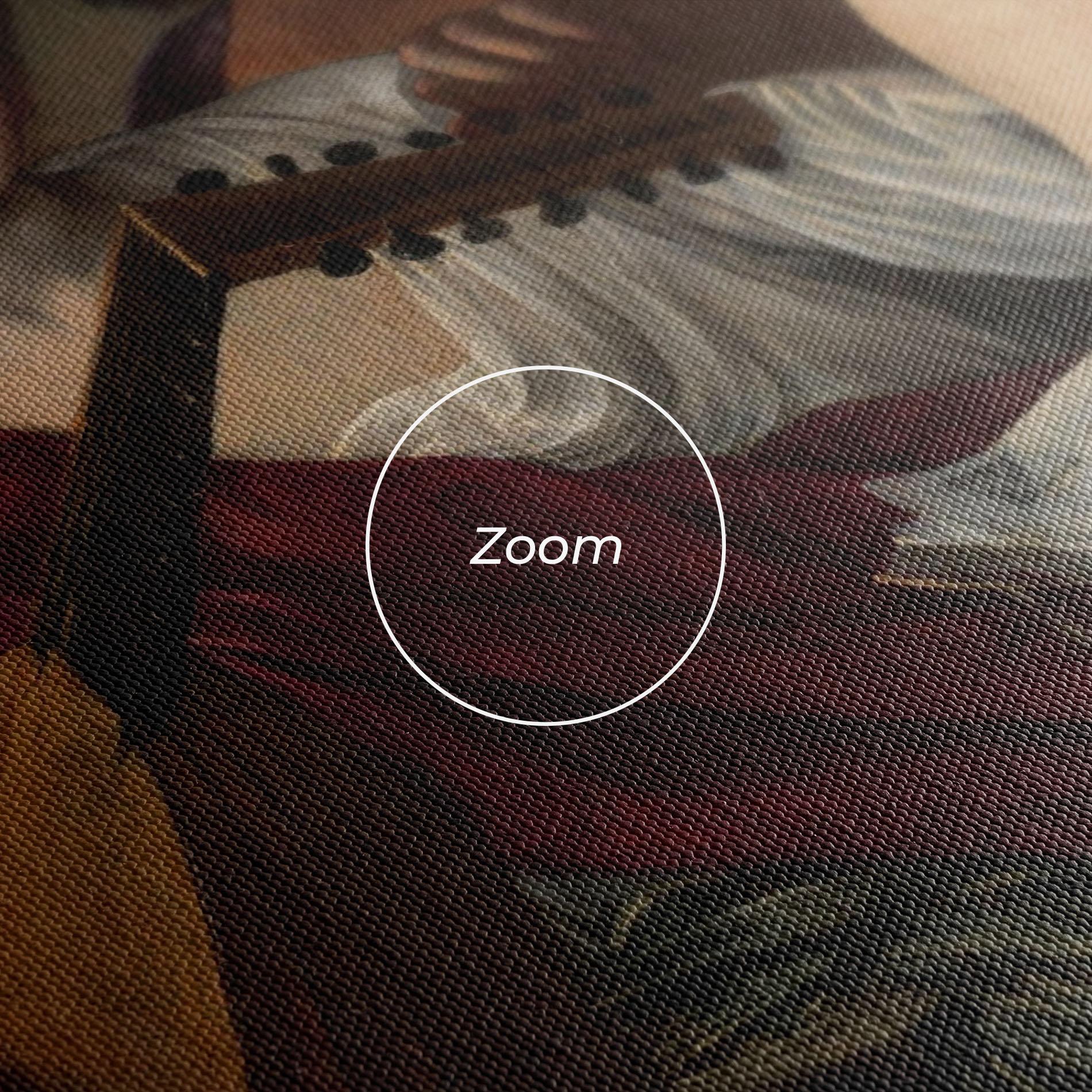 Tablou Canvas Caravaggio Musici mockup 3