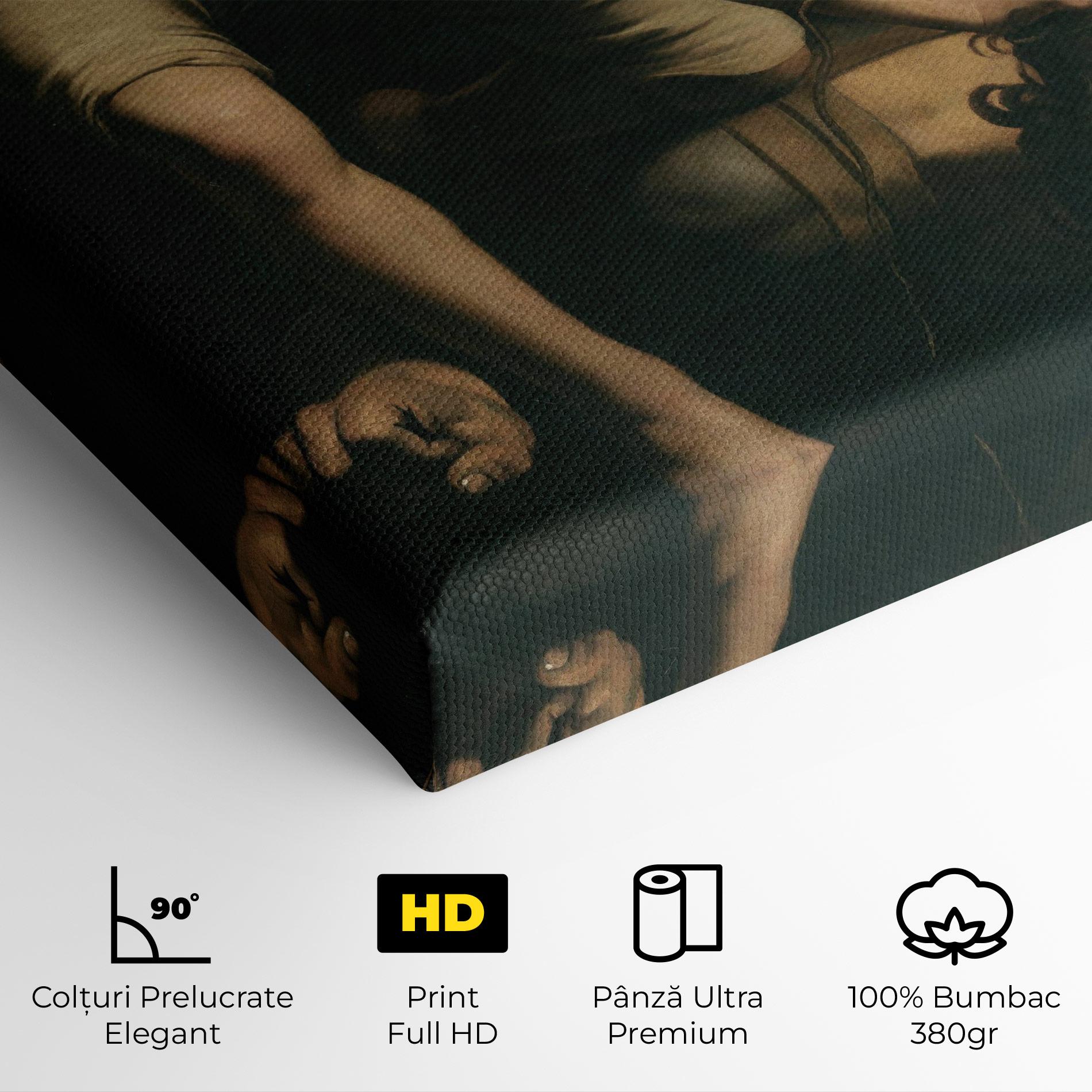 Tablou Canvas David And Goliath mockup 4