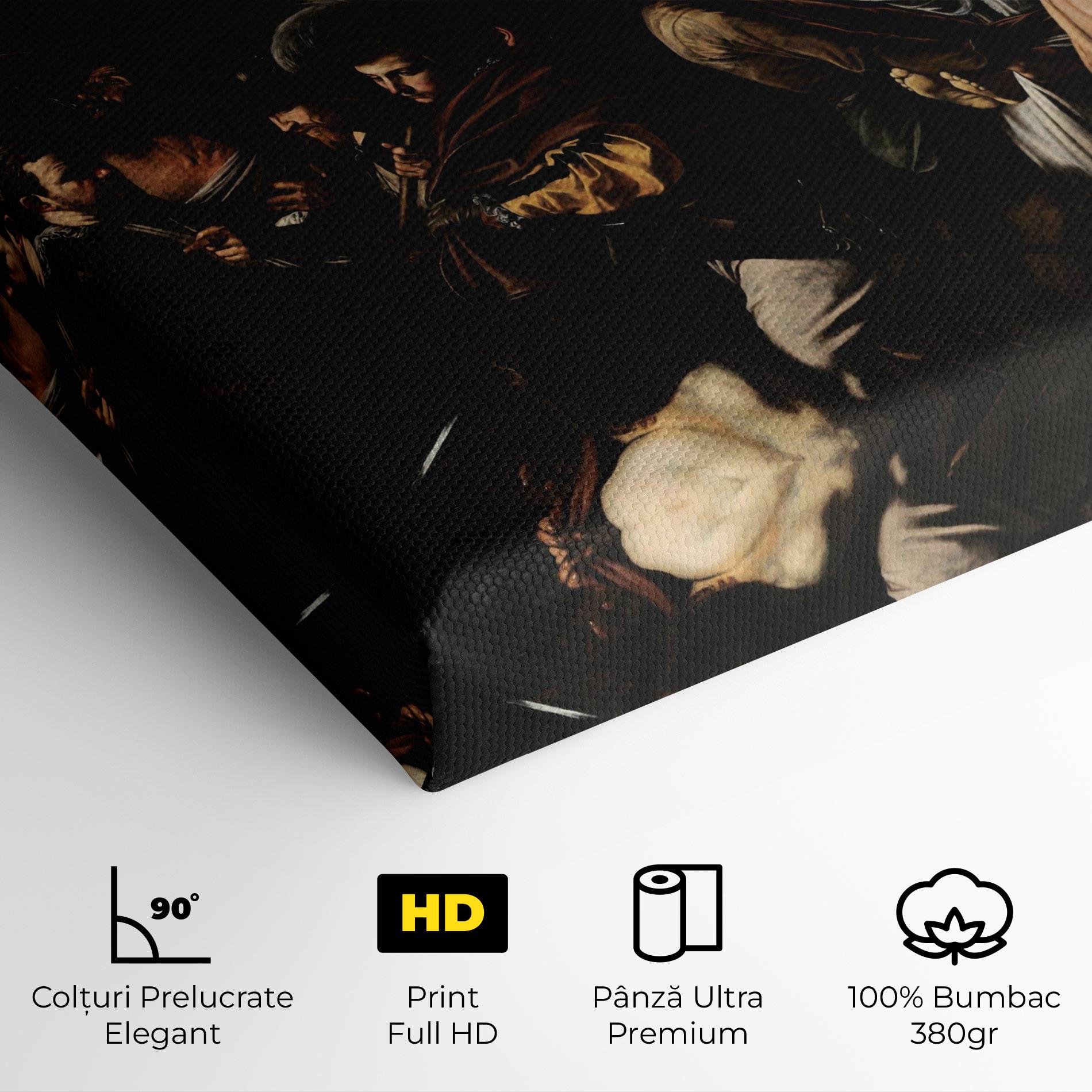 Tablou Canvas Sette Opere Di Misericordia mockup 4