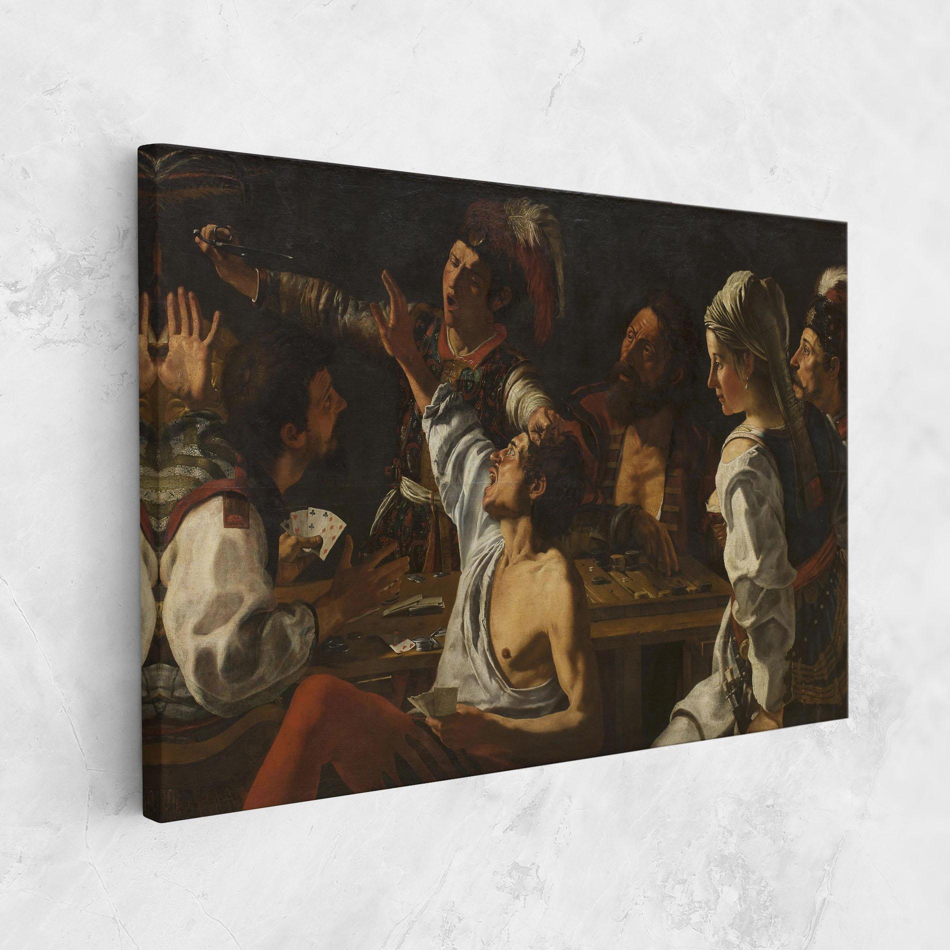 Tablou Canvas Rombouts Backgammon mockup 1