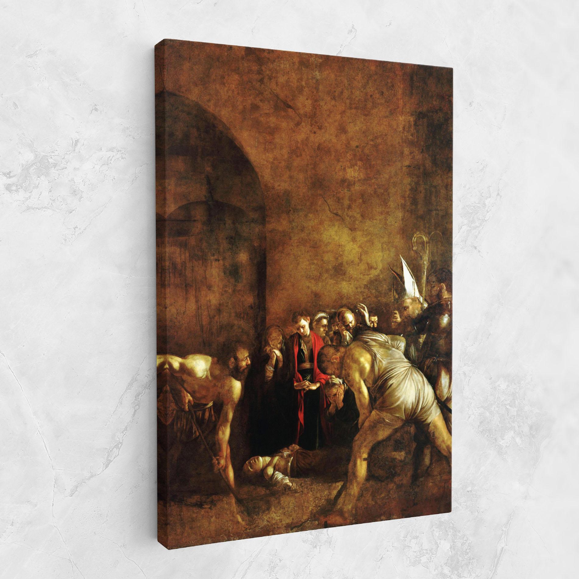 Tablou Canvas Burial Of Saint Lucy mockup 1