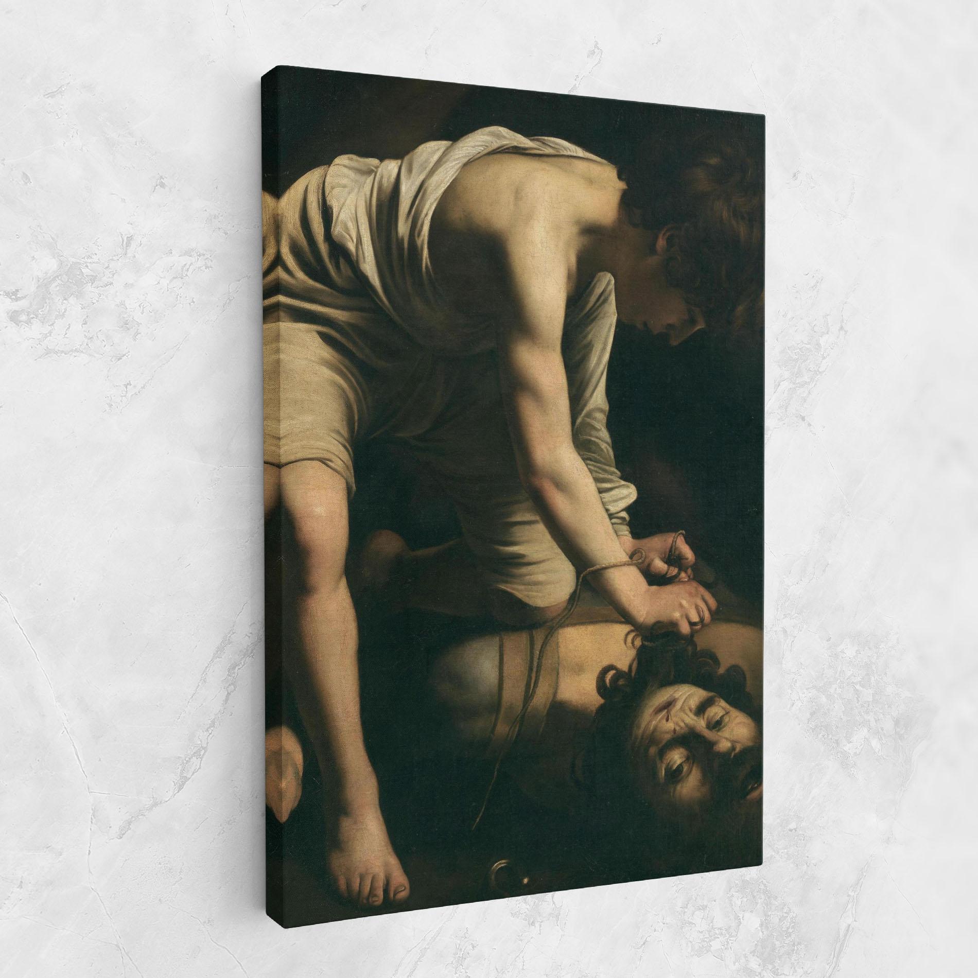 Tablou Canvas David And Goliath mockup 1