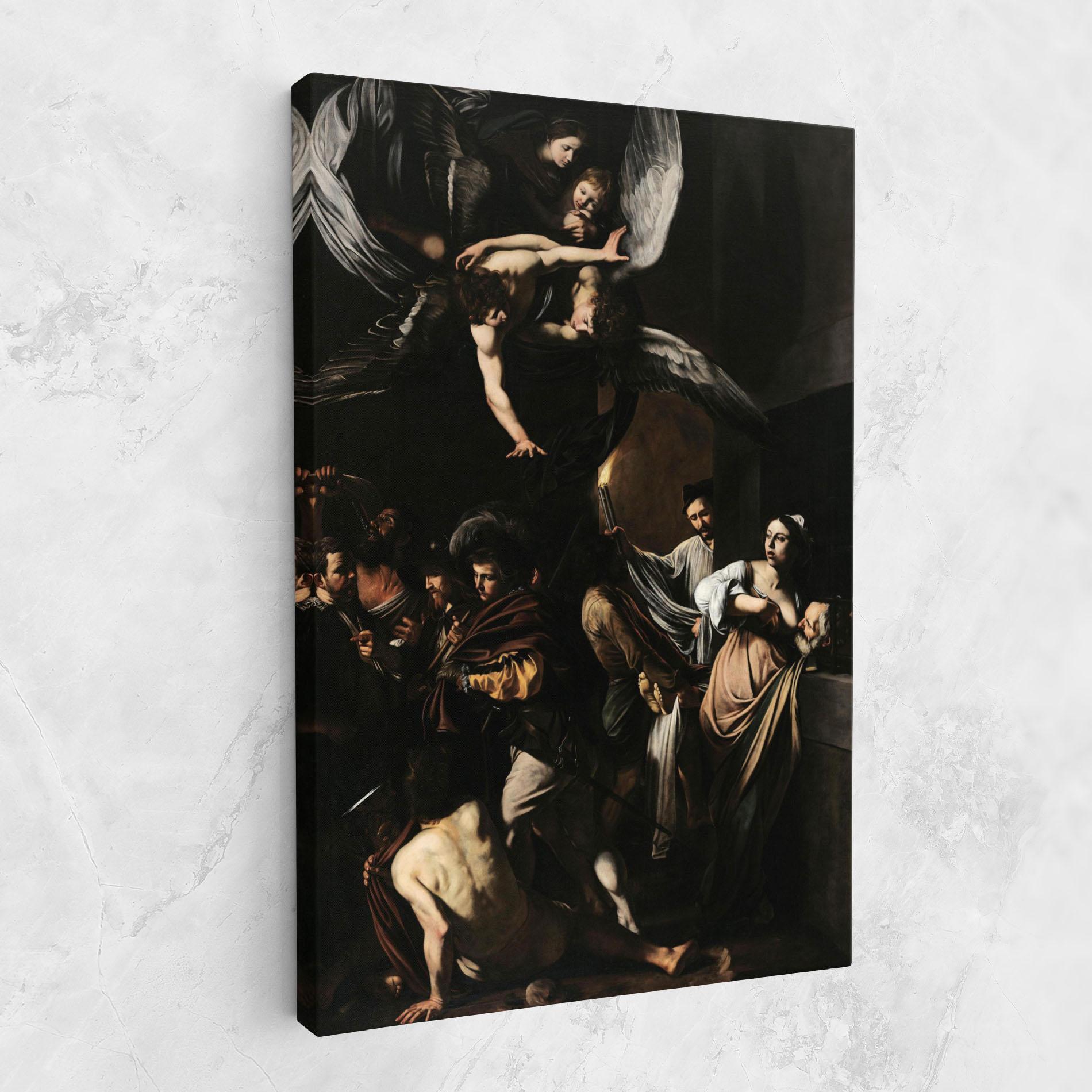 Tablou Canvas Sette Opere Di Misericordia mockup 1