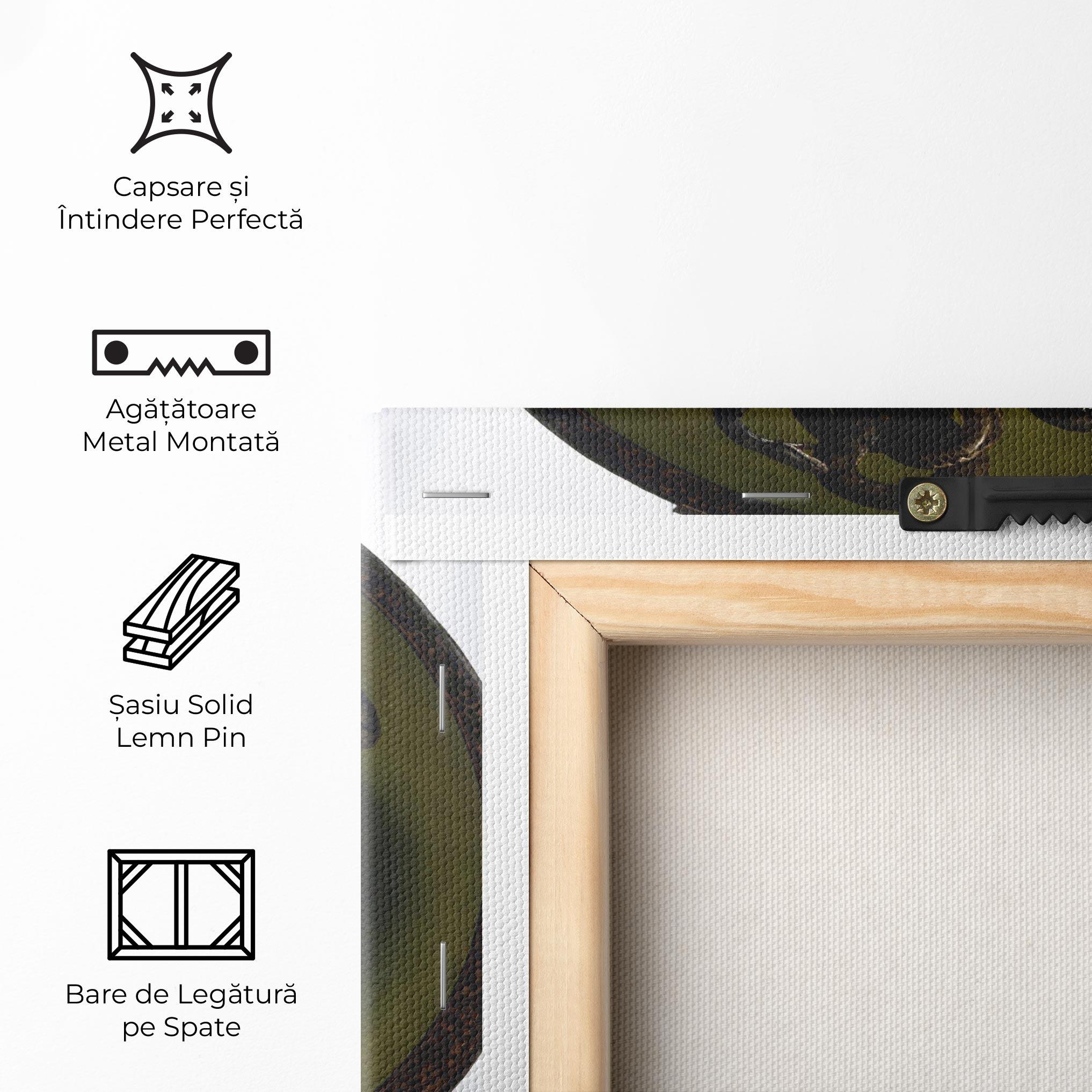 Tablou Canvas Caravaggio Medusa mockup 5