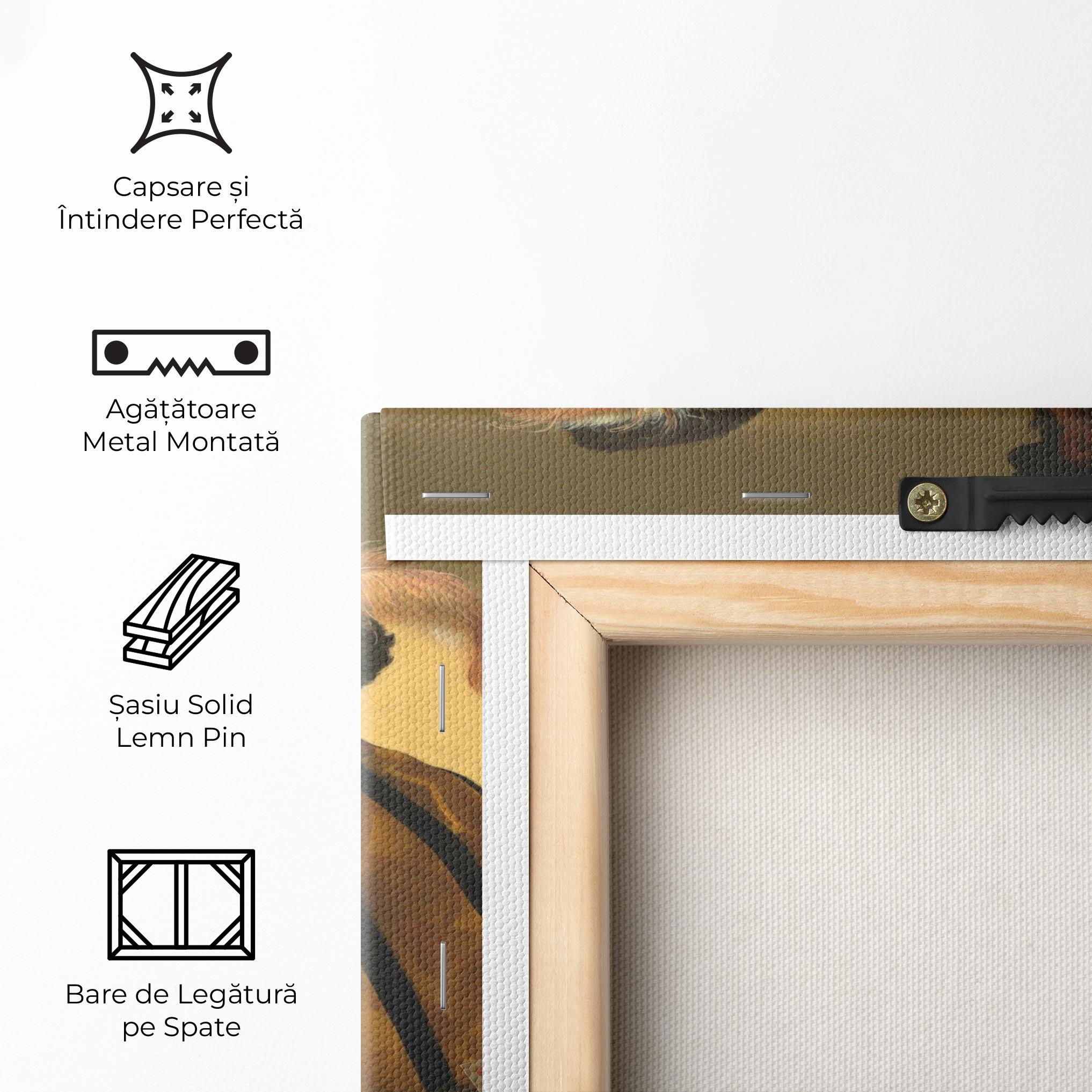 Tablou Canvas Caravaggio The Cardsharps mockup 5