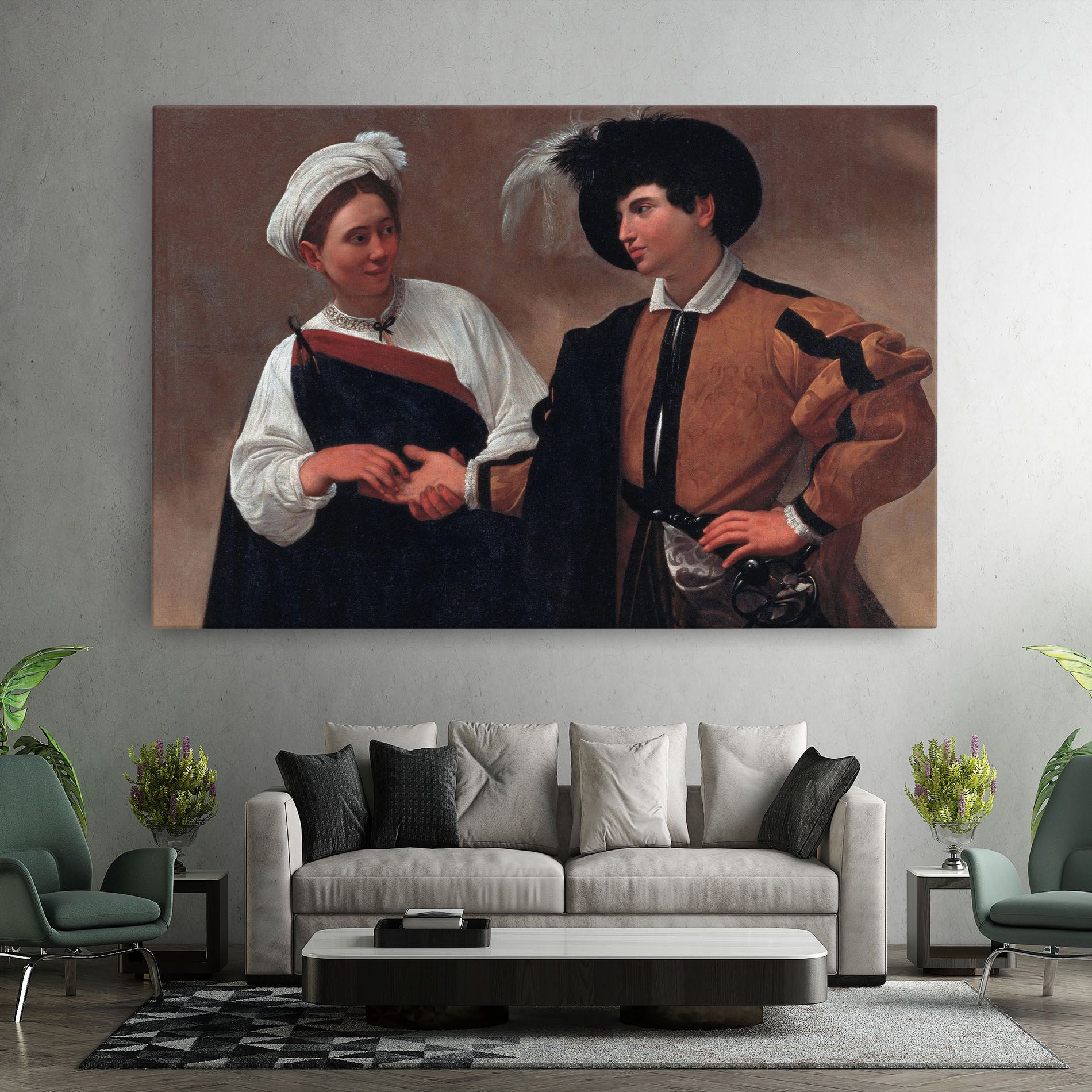 Caravaggio Good Luck mockup 7
