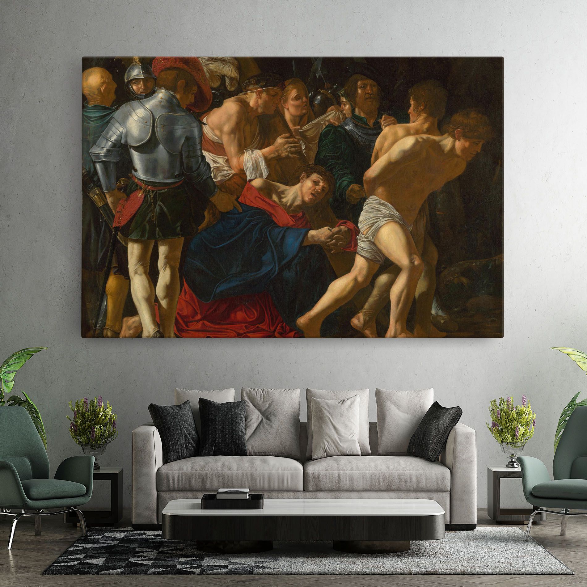 Fall Of Christ Calvary mockup 7