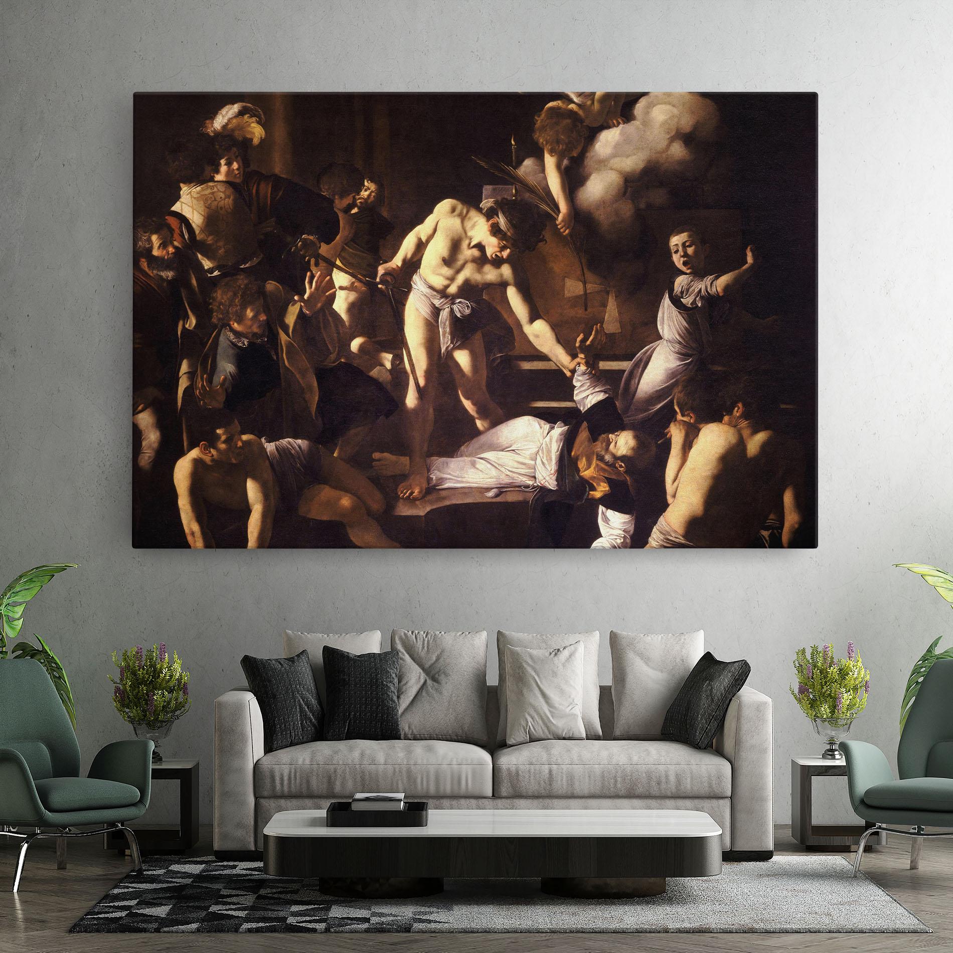 Tablou Canvas The Martyrdom mockup 7