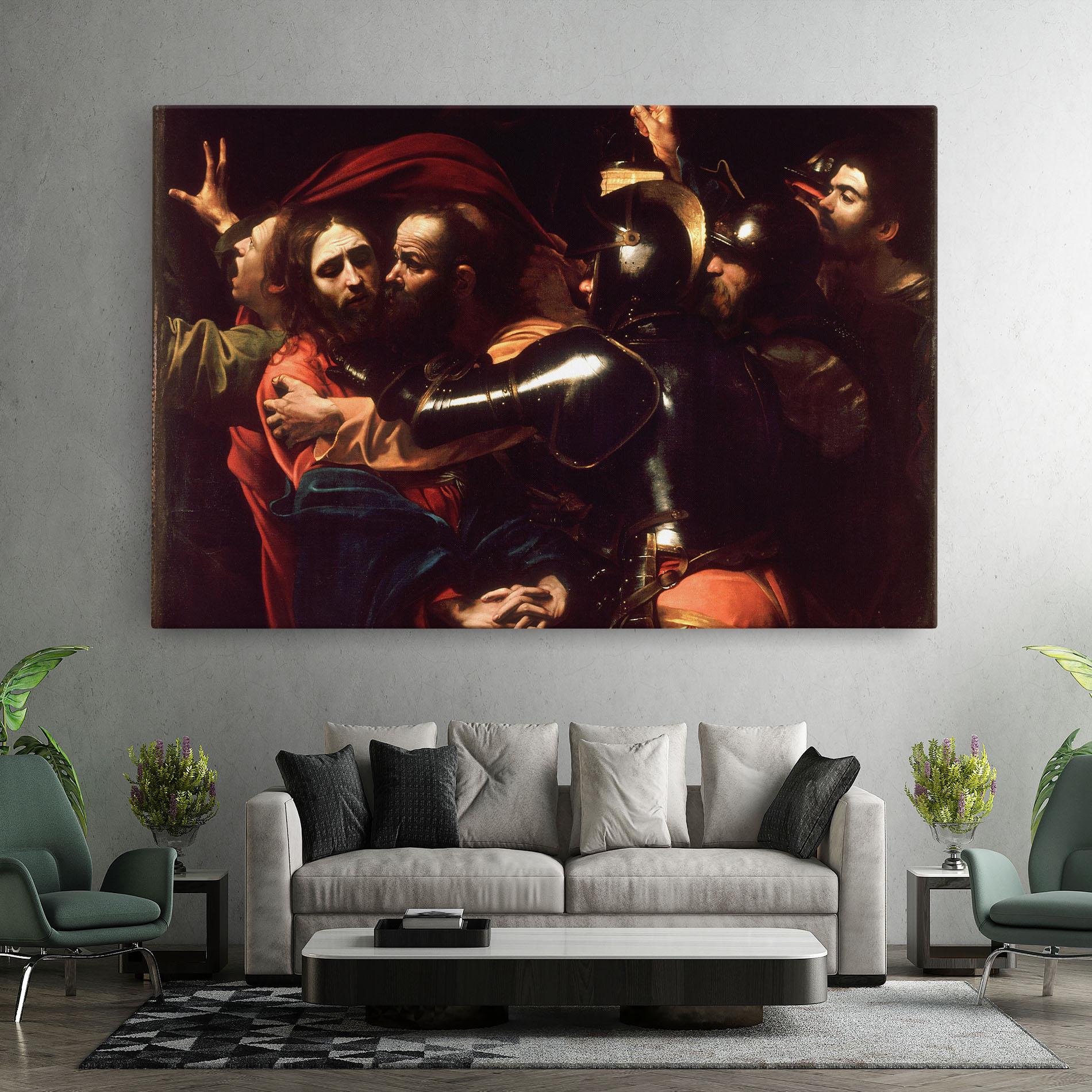 Tablou Canvas The Taking Of Christ mockup 7