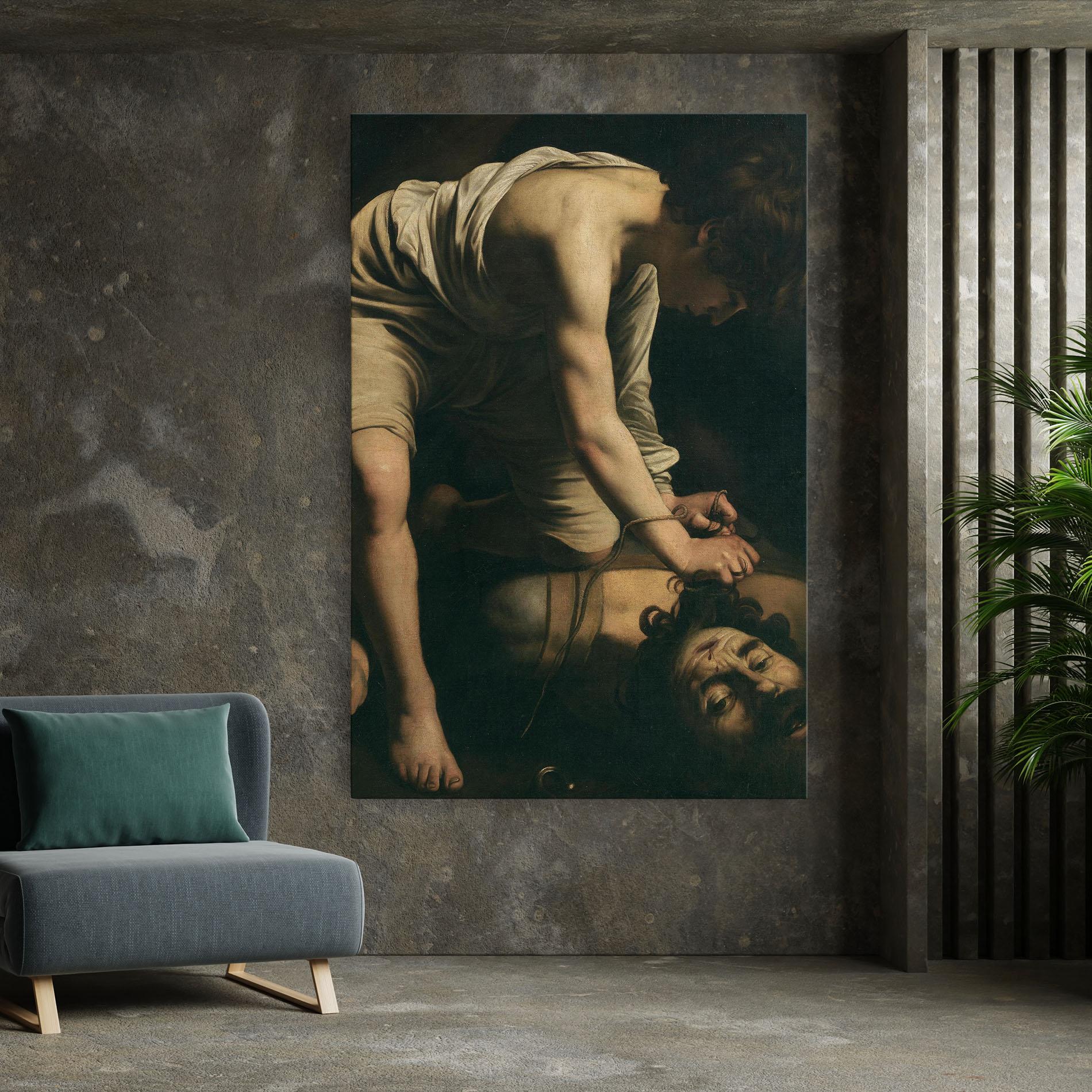 Tablou Canvas David And Goliath mockup 7