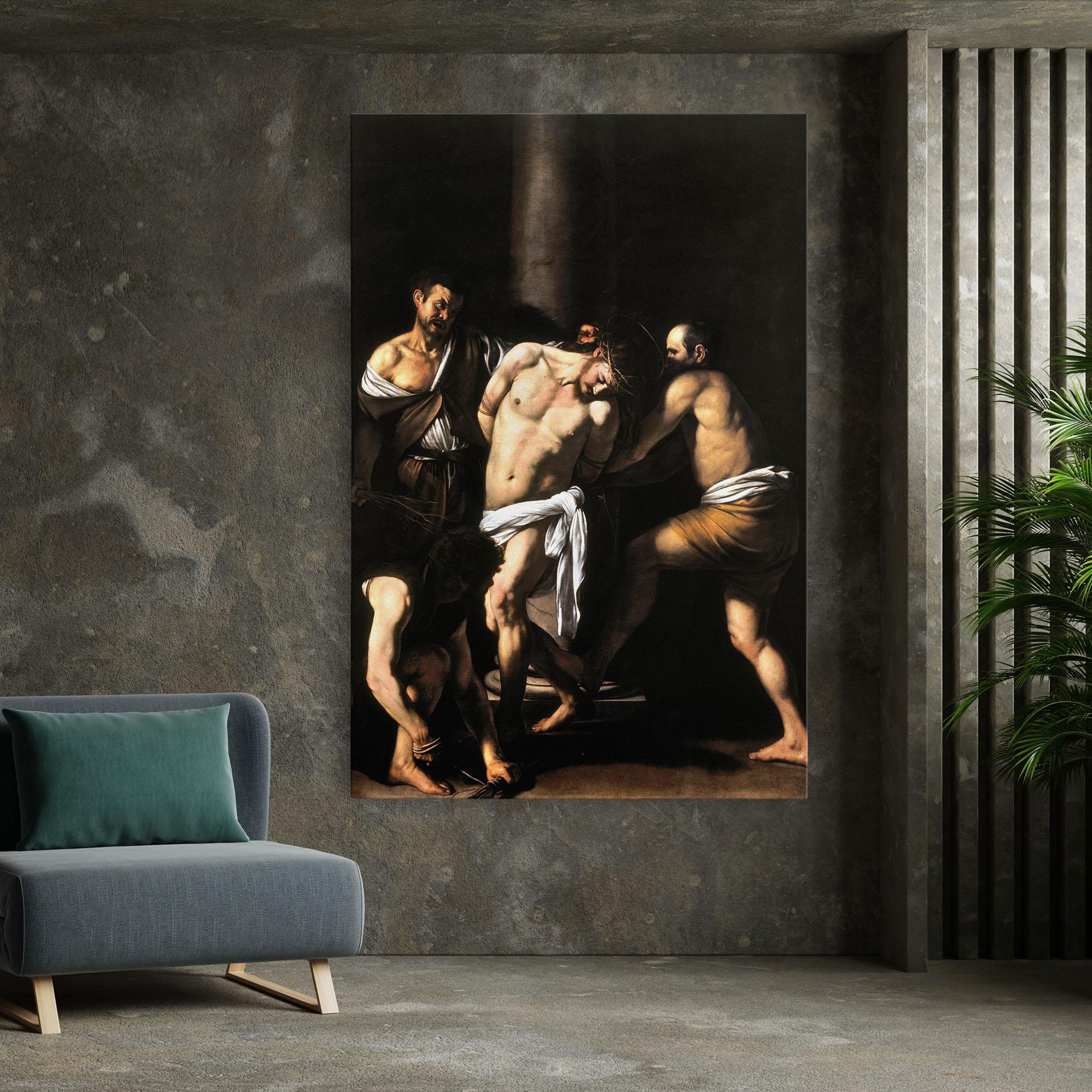 Tablou Canvas The Flagellation Of Christ mockup 7