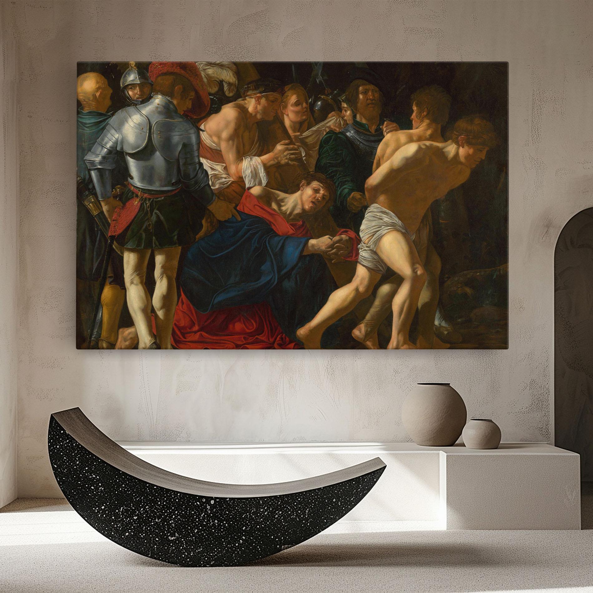 Tablou Canvas Fall Of Christ Calvary mockup 8