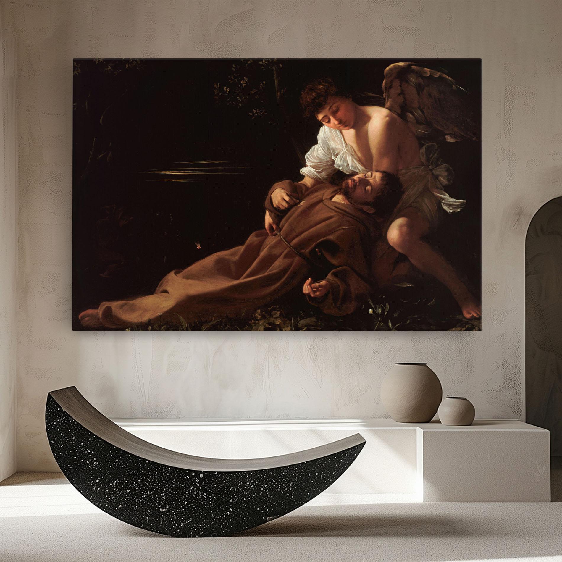 Tablou Canvas Francis Of Assisi In Ecstasy mockup 8