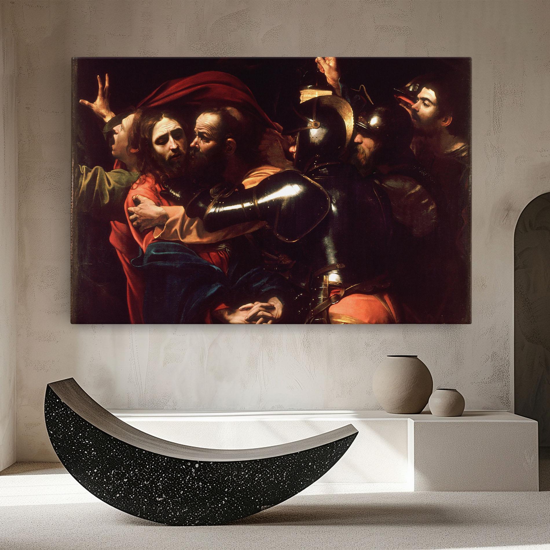 Tablou Canvas The Taking Of Christ mockup 8