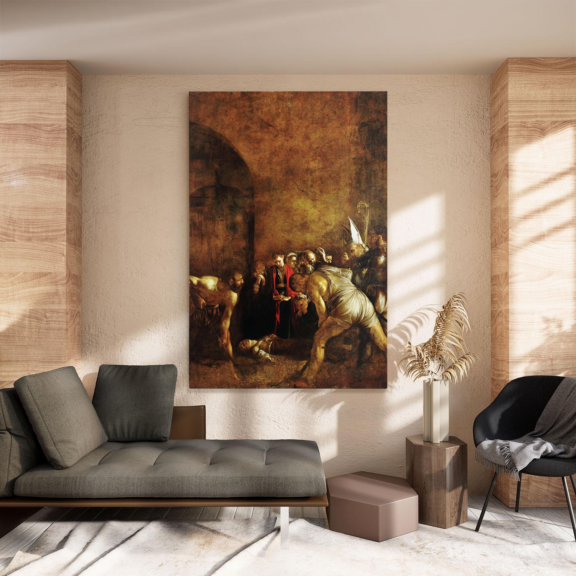 Tablou Canvas Burial Of Saint Lucy mockup 8