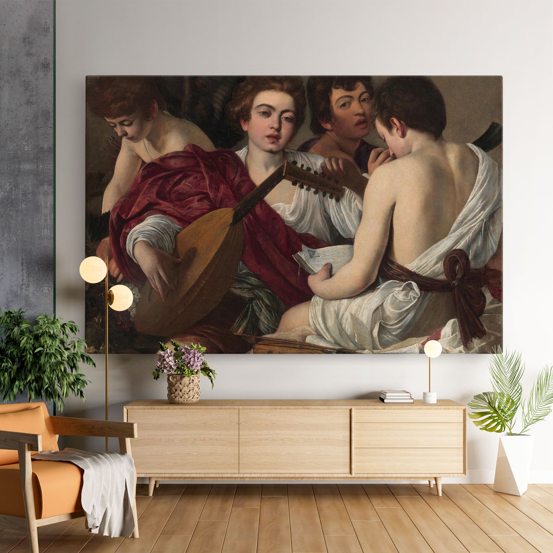 Caravaggio Musici mockup 9