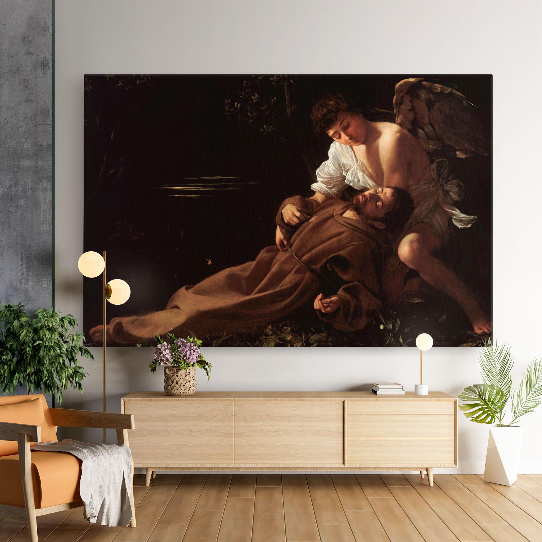Tablou Canvas Francis Of Assisi In Ecstasy mockup 9
