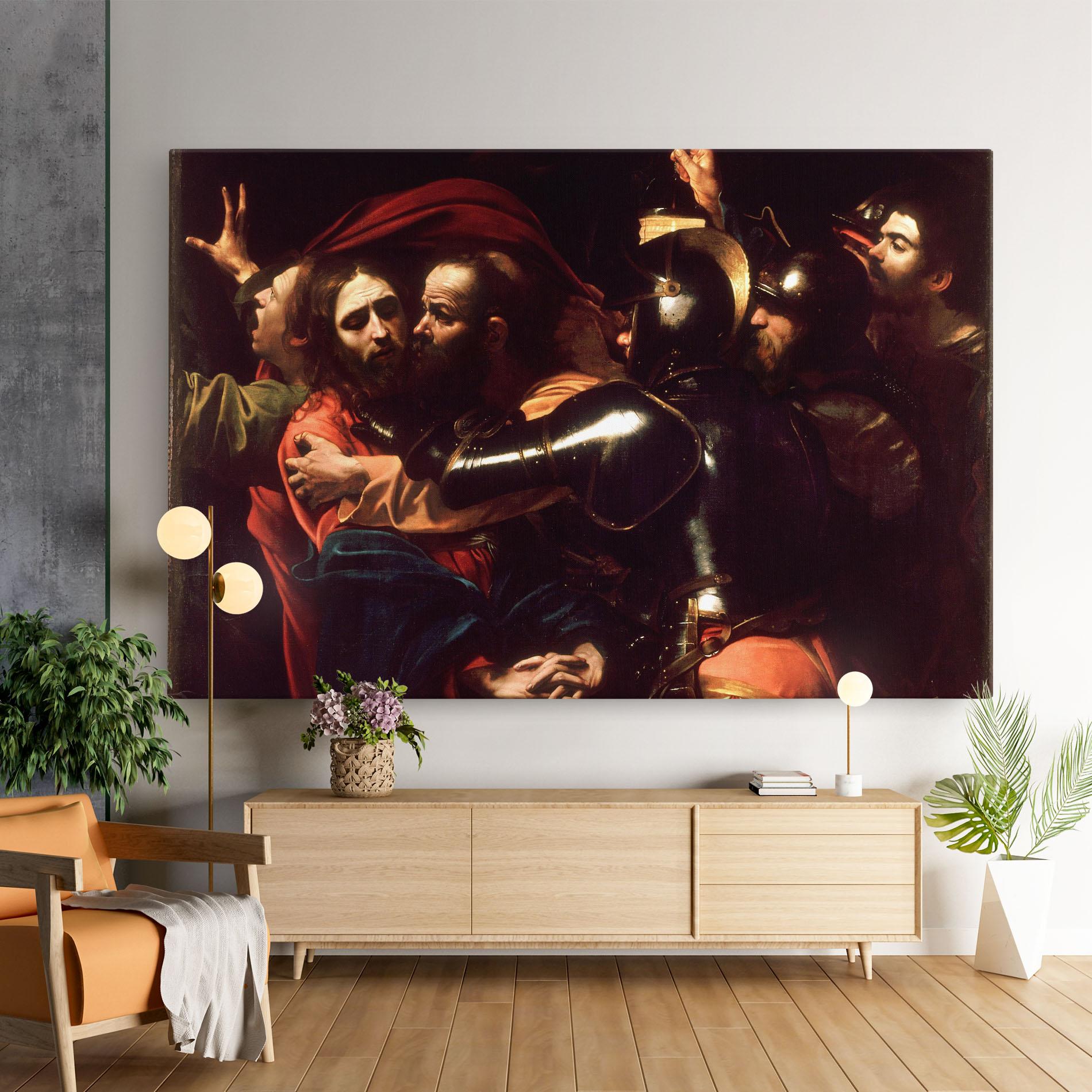 Tablou Canvas The Taking Of Christ mockup 9