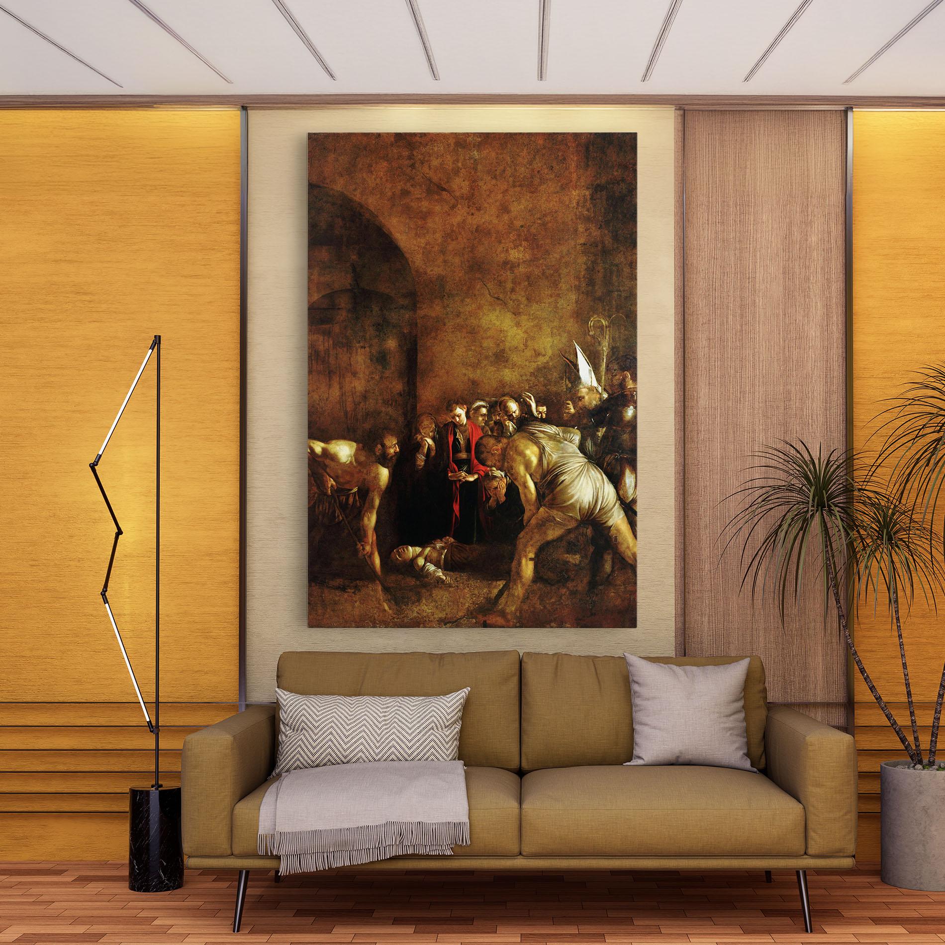 Tablou Canvas Burial Of Saint Lucy mockup 9