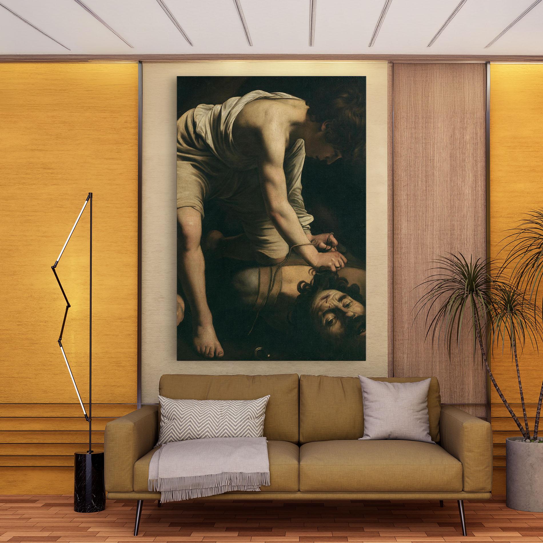 Tablou Canvas David And Goliath mockup 9