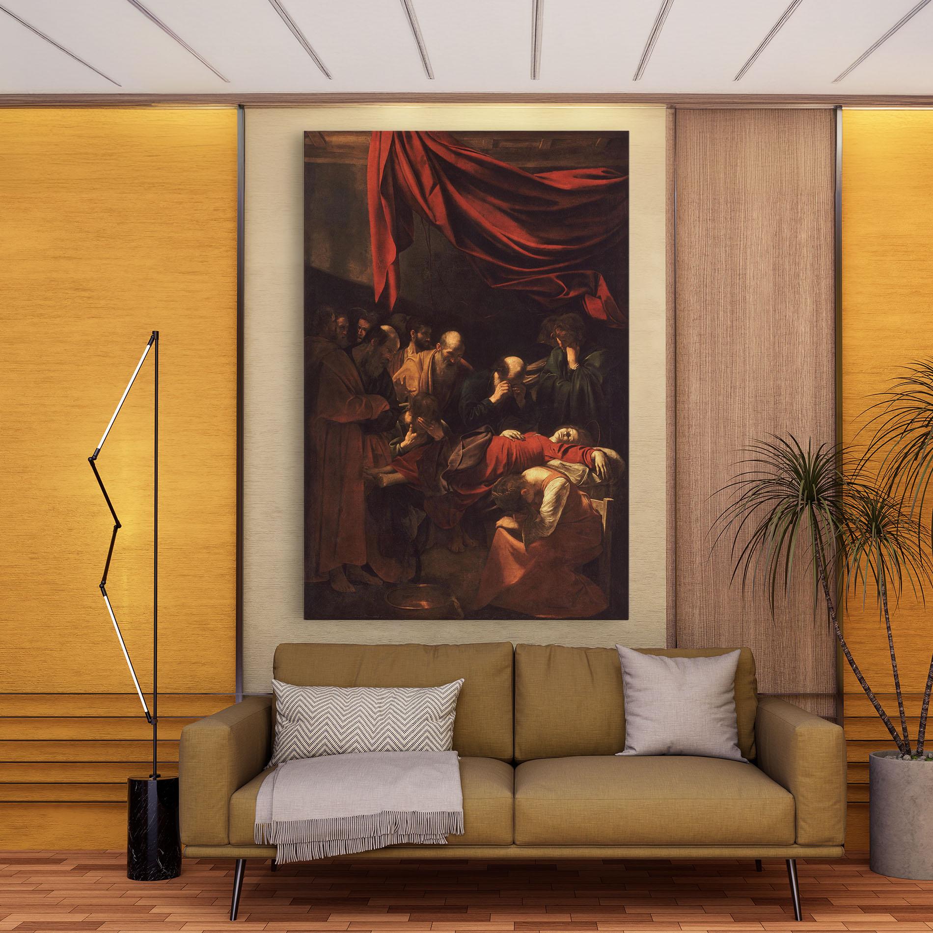 Tablou Canvas Death Of The Virgin mockup 9