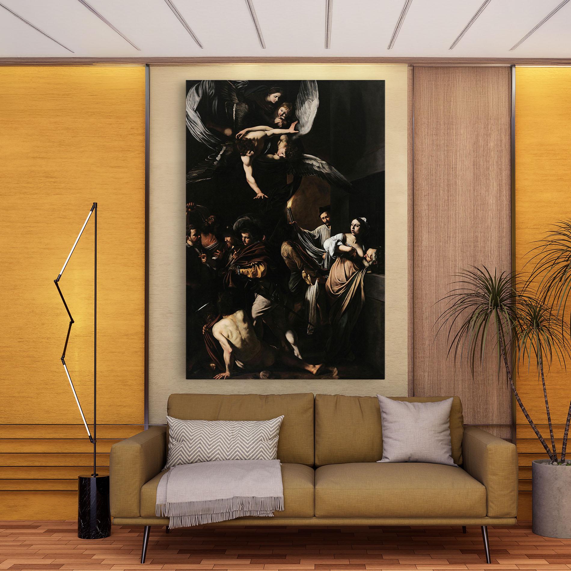 Tablou Canvas Sette Opere Di Misericordia mockup 9