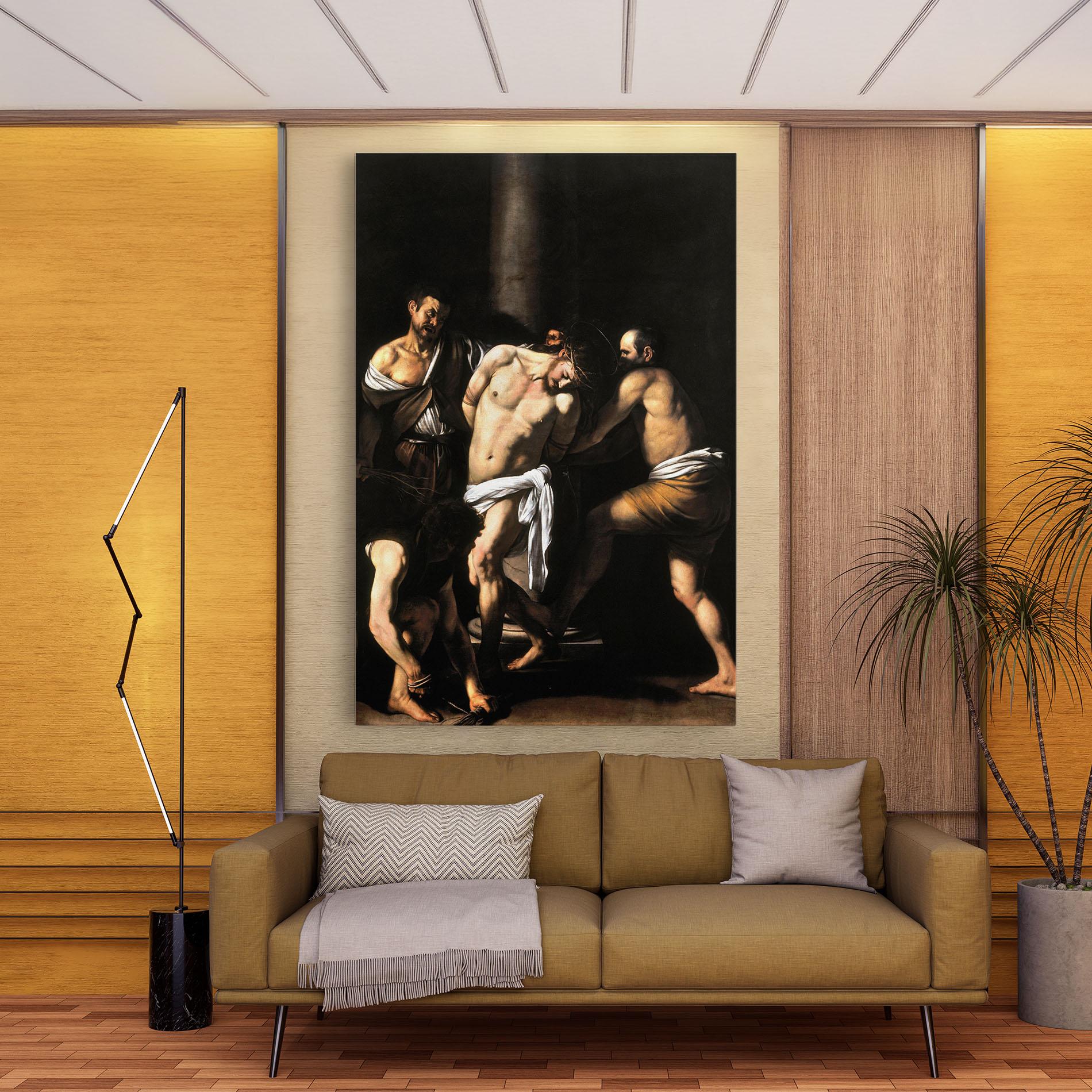 Tablou Canvas The Flagellation Of Christ mockup 9