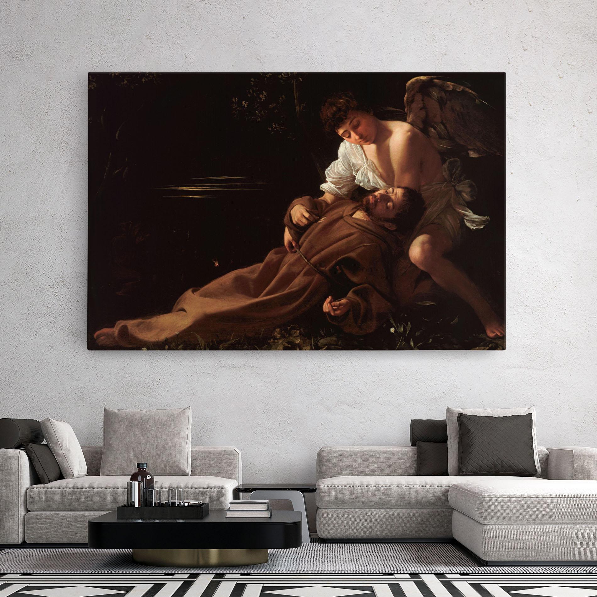 Tablou Canvas Francis Of Assisi In Ecstasy mockup 2