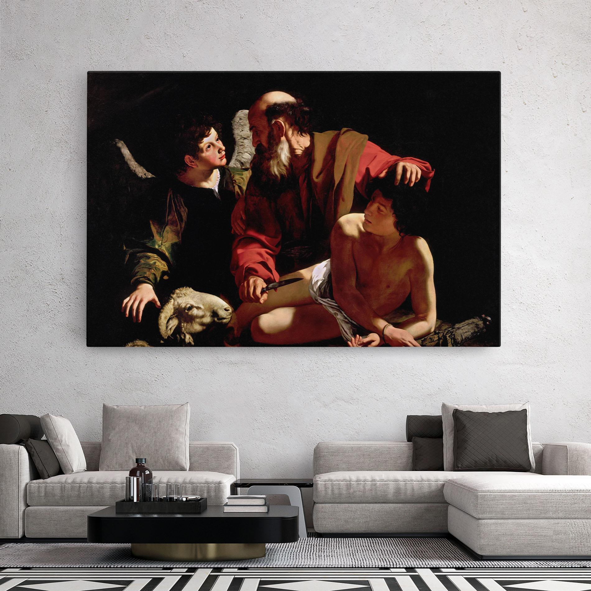 Tablou Canvas Sacrifice Of Isaac mockup 2