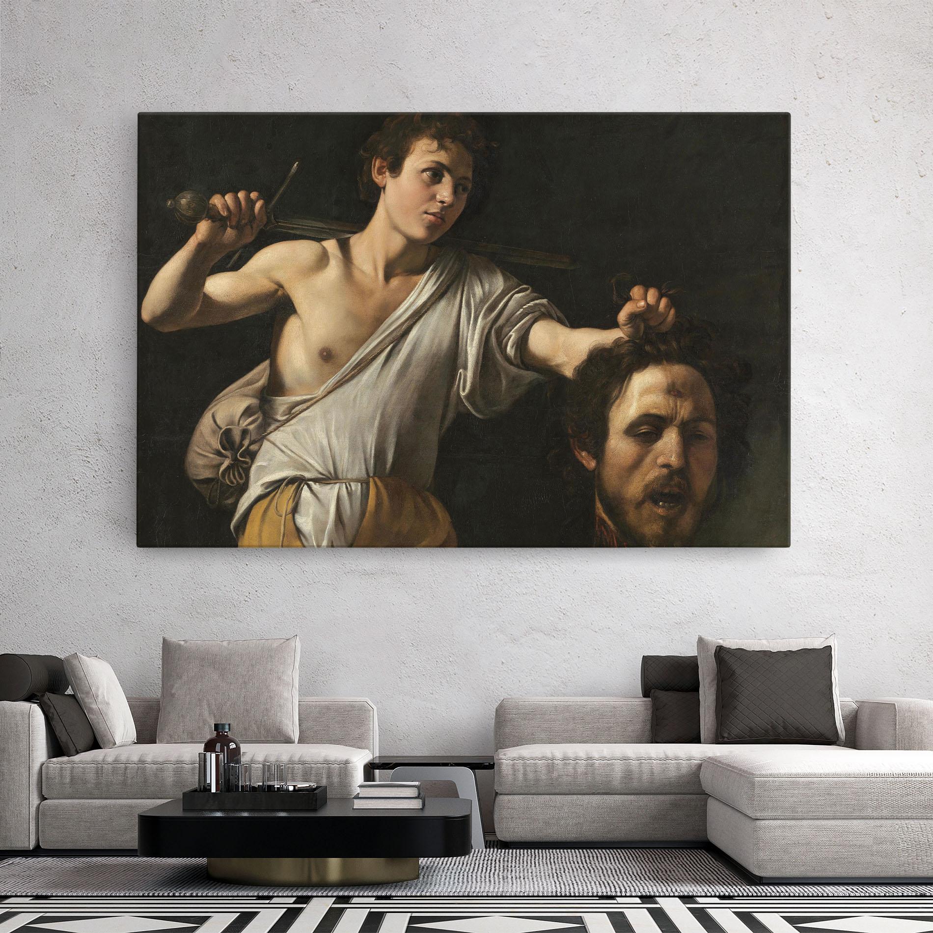 Tablou Canvas The Head Of Goliath mockup 2