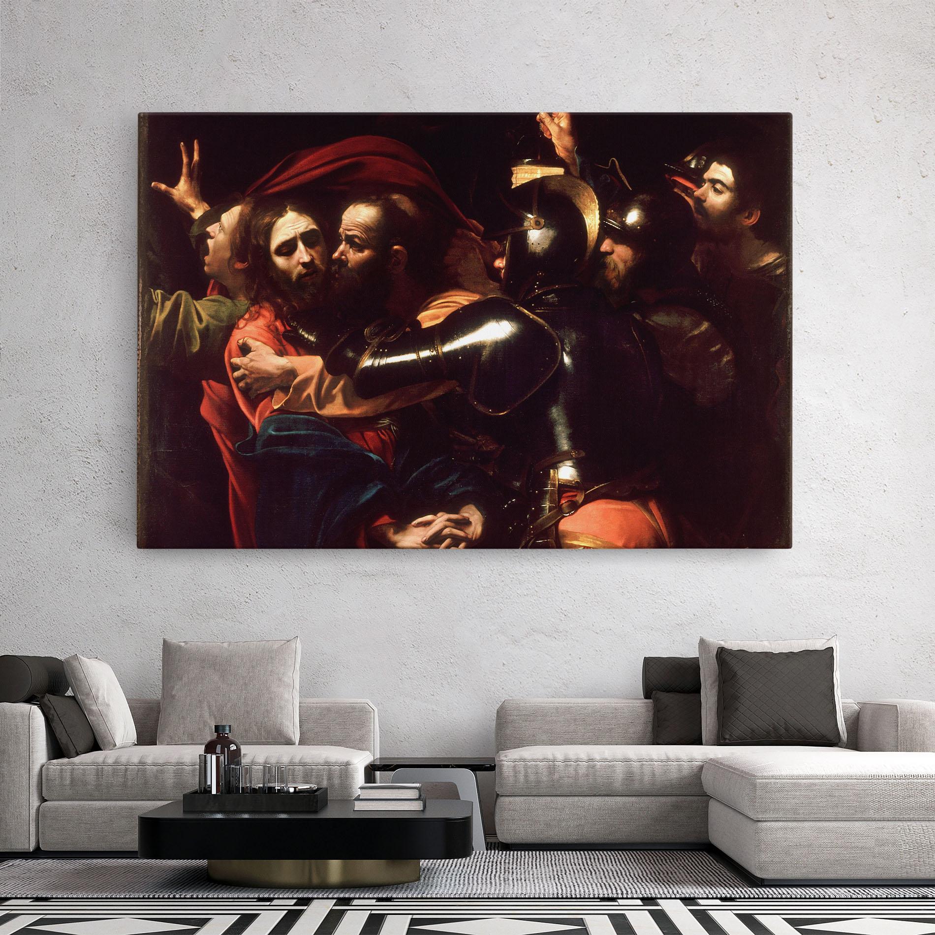 Tablou Canvas The Taking Of Christ mockup 2