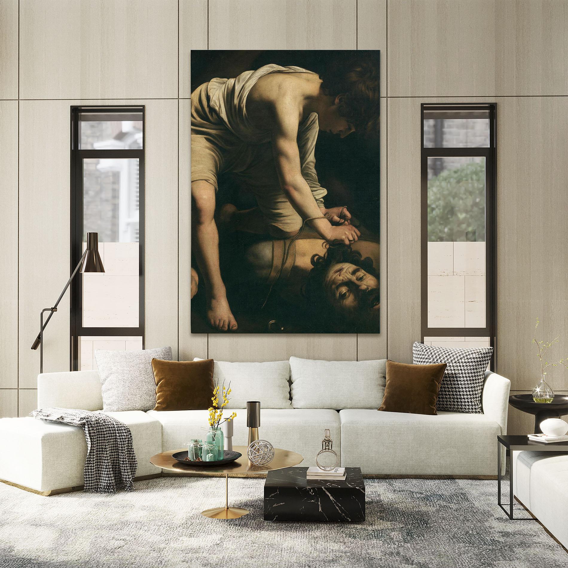 Tablou Canvas David And Goliath mockup 2