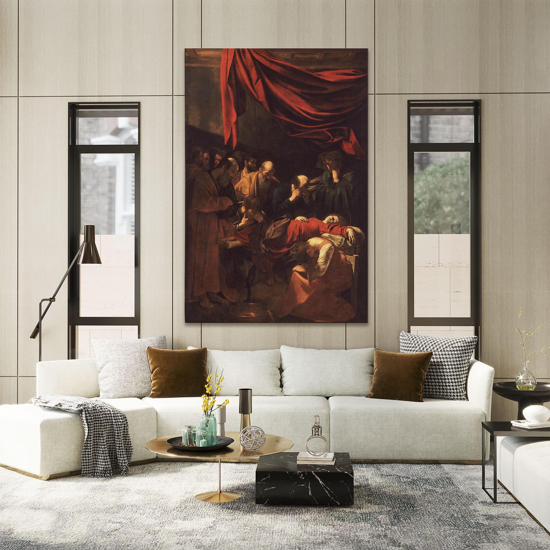 Tablou Canvas Death Of The Virgin mockup 2