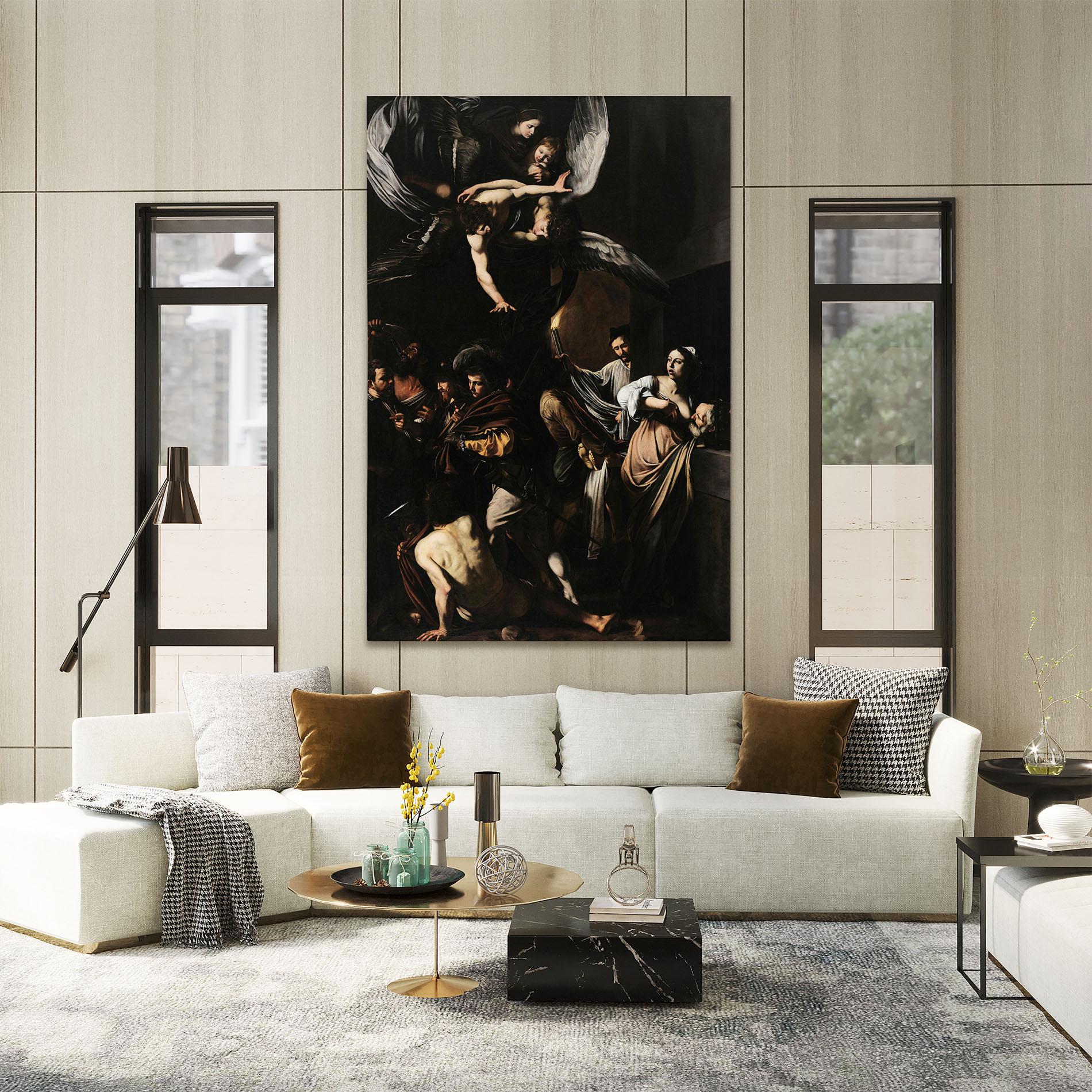 Tablou Canvas Sette Opere Di Misericordia mockup 2