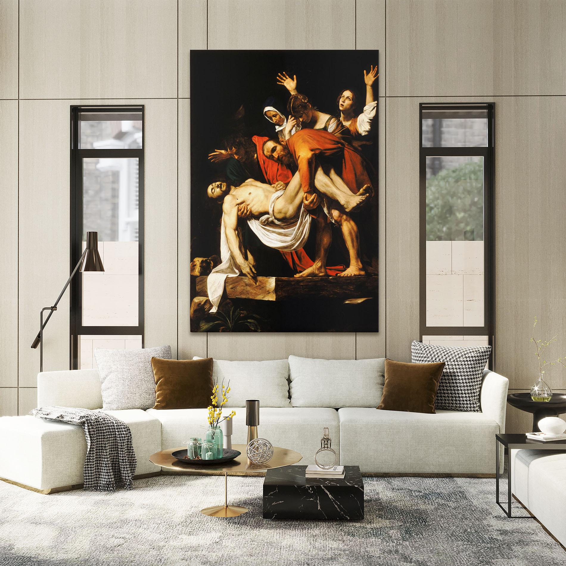 Tablou Canvas The Entombment Of Christ mockup 2