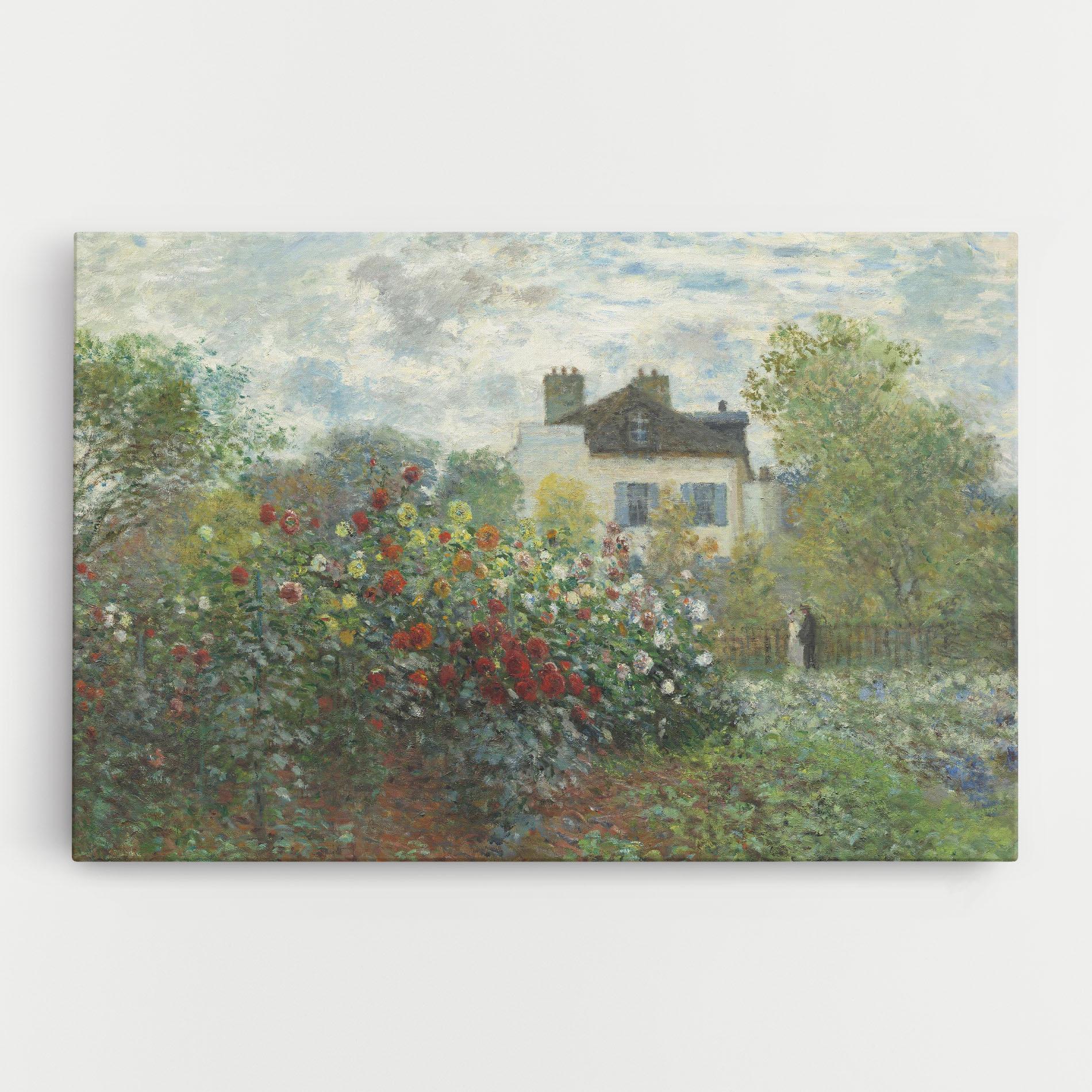 Tablou Canvas Garden In Argenteuilt mockup 0