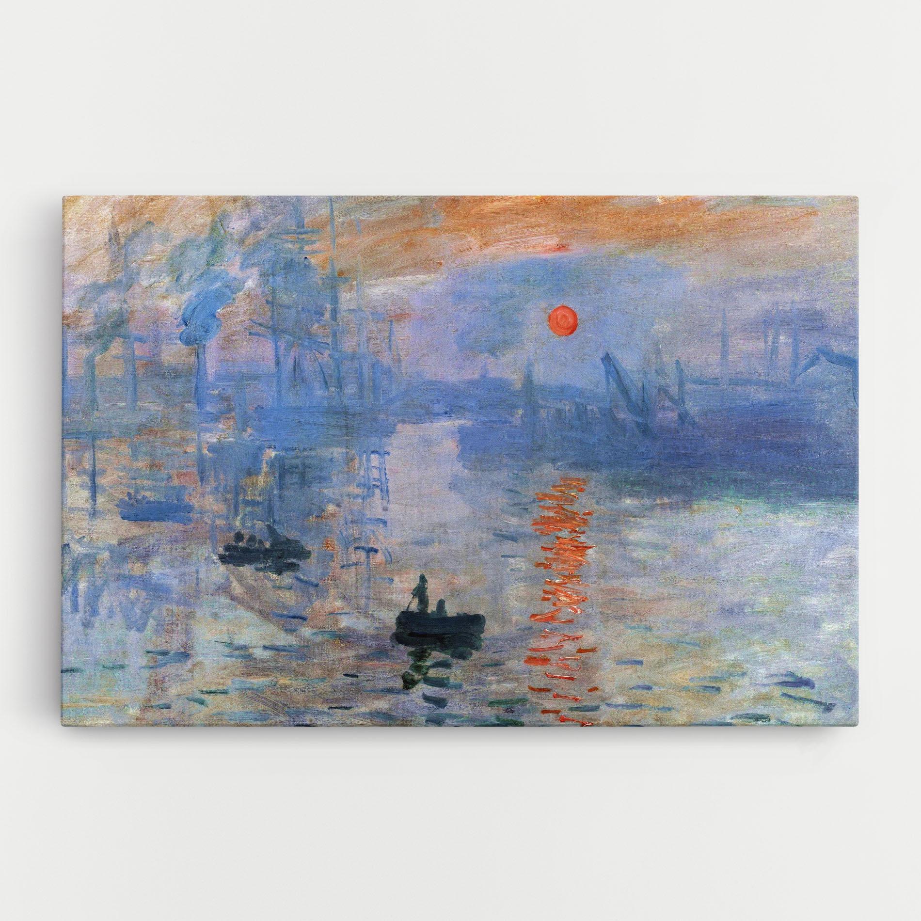 Tablou Canvas Monet Impressionist mockup 0