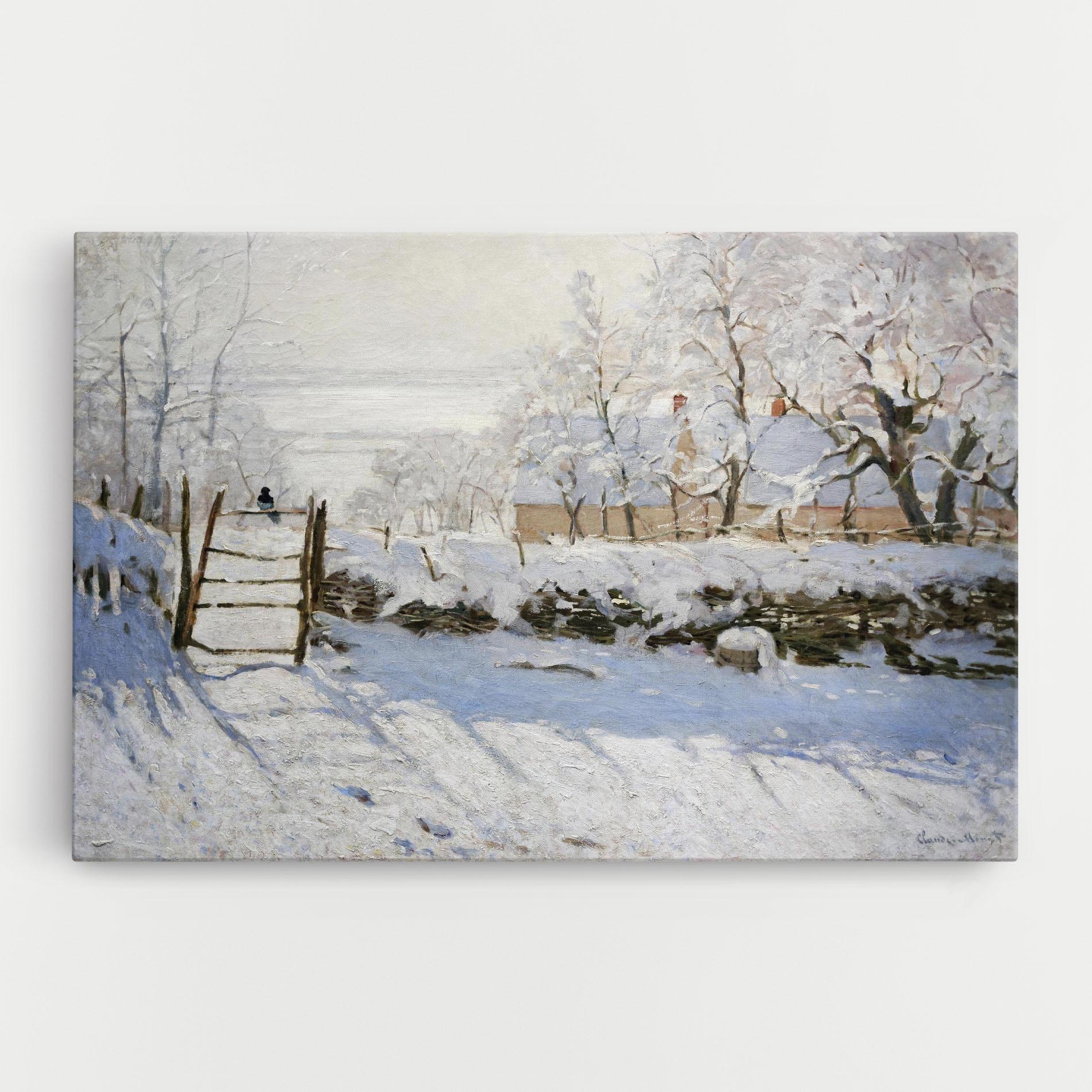 Tablou Canvas The Magpie mockup 0