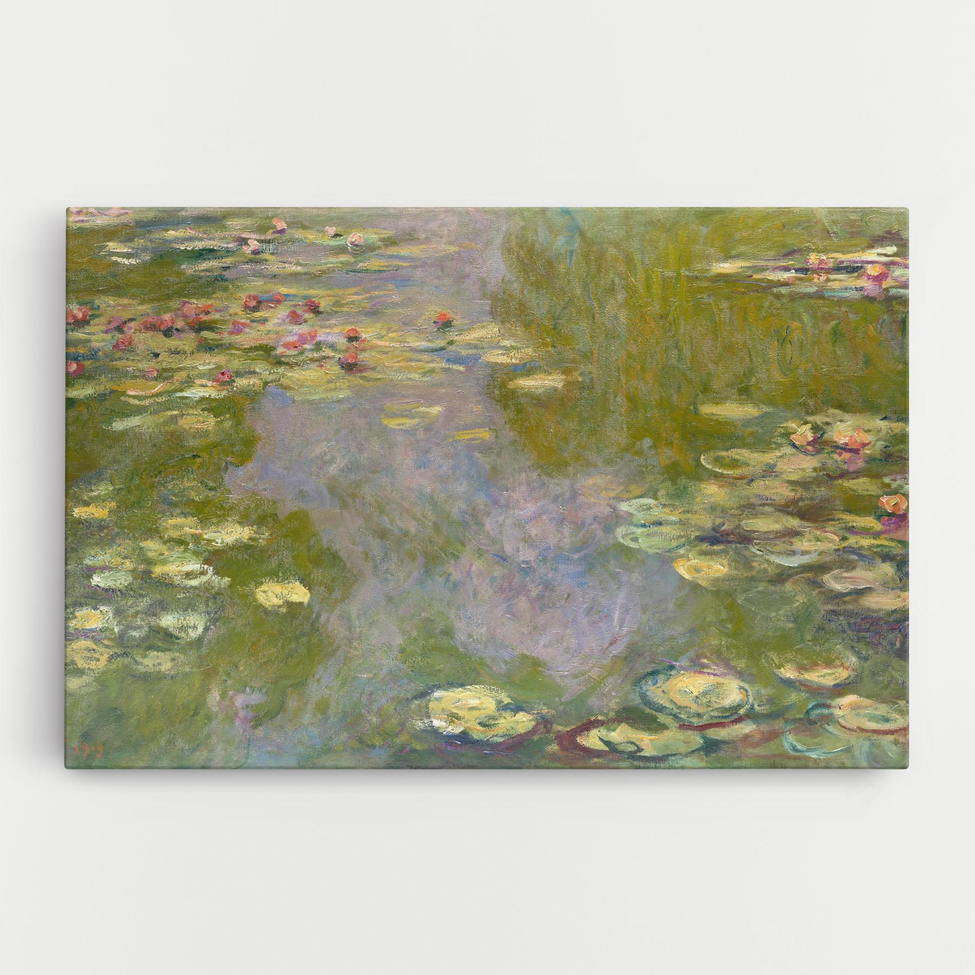 Tablou Canvas Water Lilies Monet mockup 0