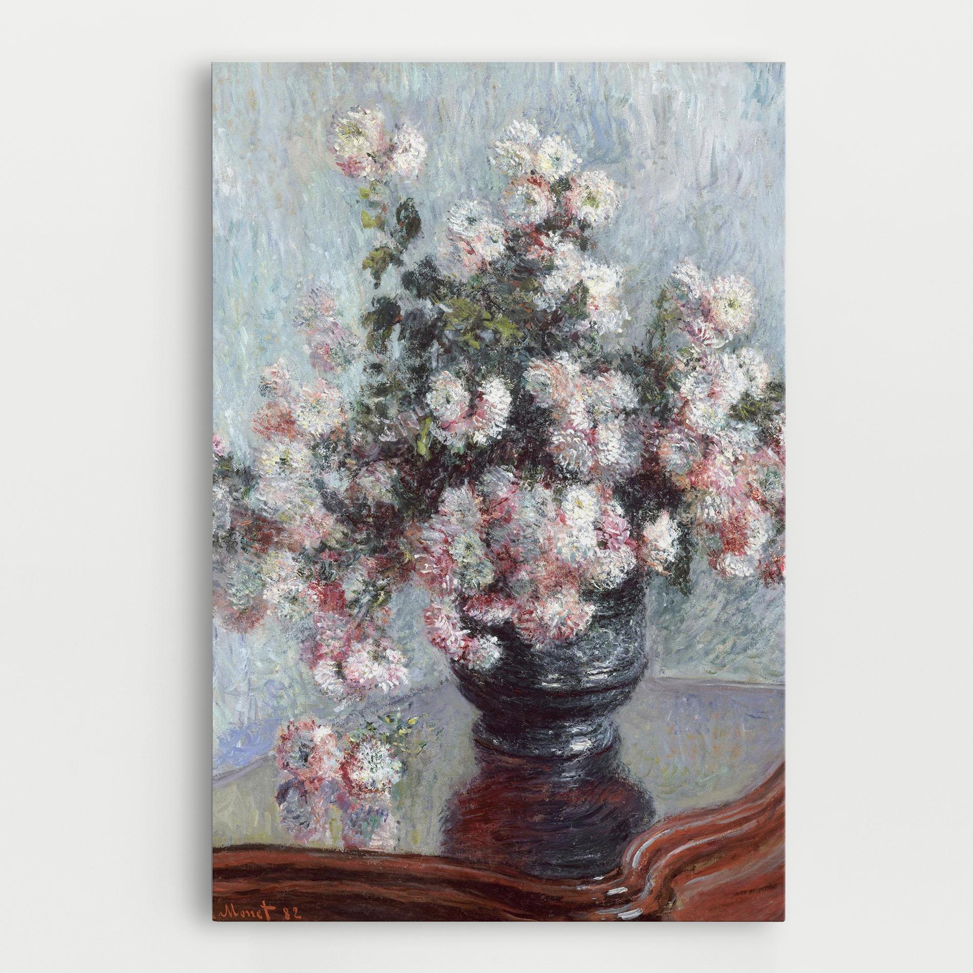 Tablou Canvas Chrysanthemums mockup 0